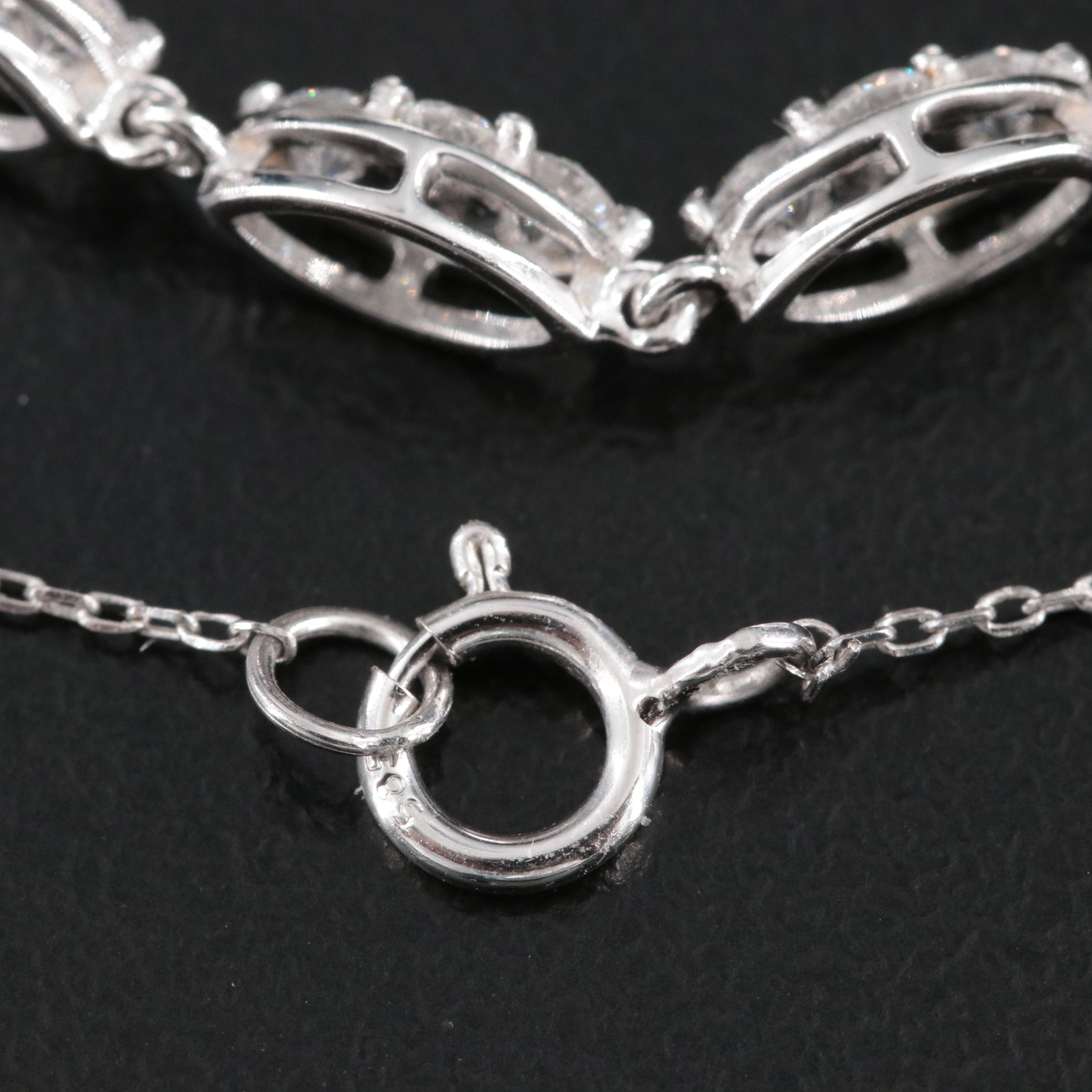 14K 2.42 CTW Lab Grown Diamond Bracelet with IGI Jewelry Report