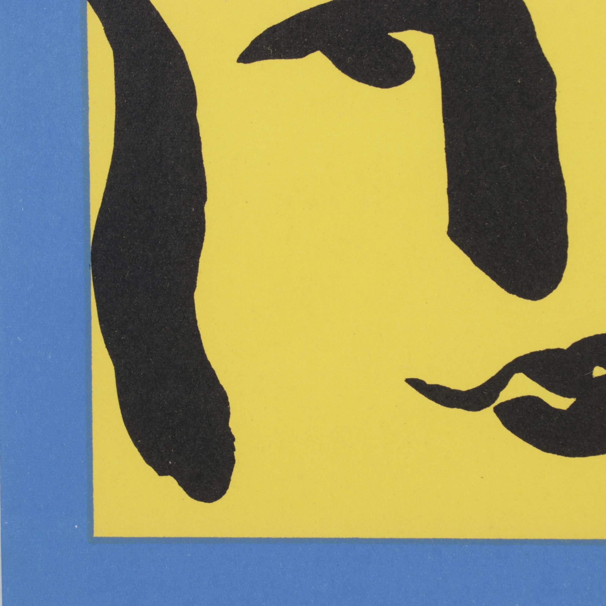 Cover Art for Henri Matisse's Book "Portraits", 1955