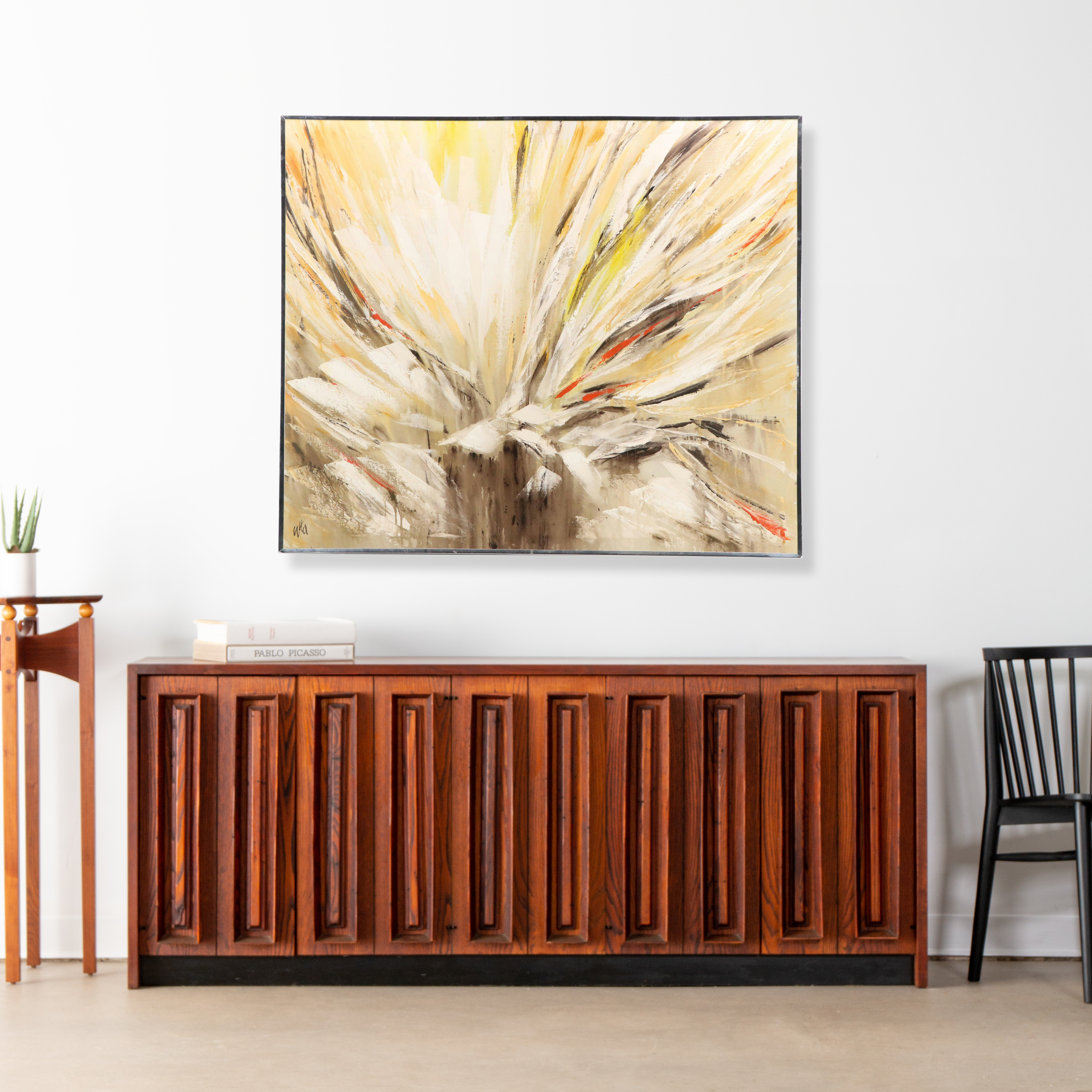 Abstract Acrylic Painting, 21st Century