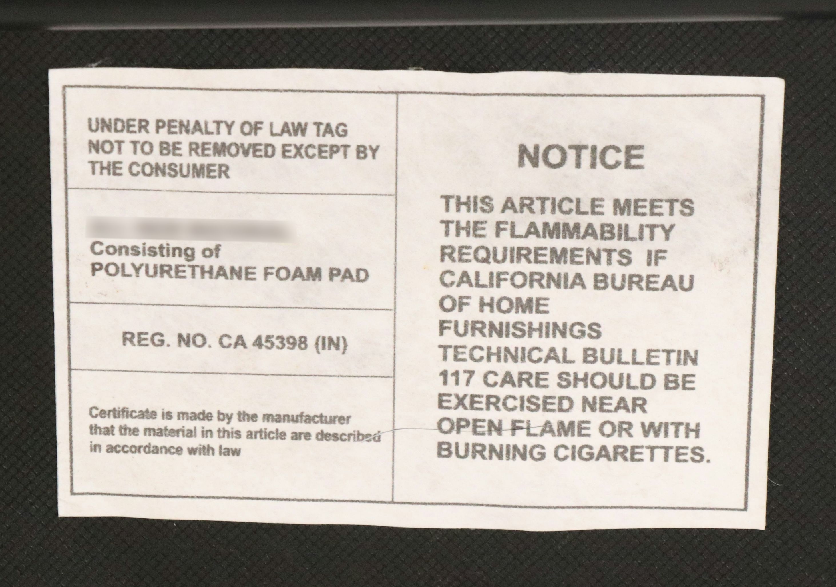 Mid Century Modern Style Quilted Vinyl Armchair