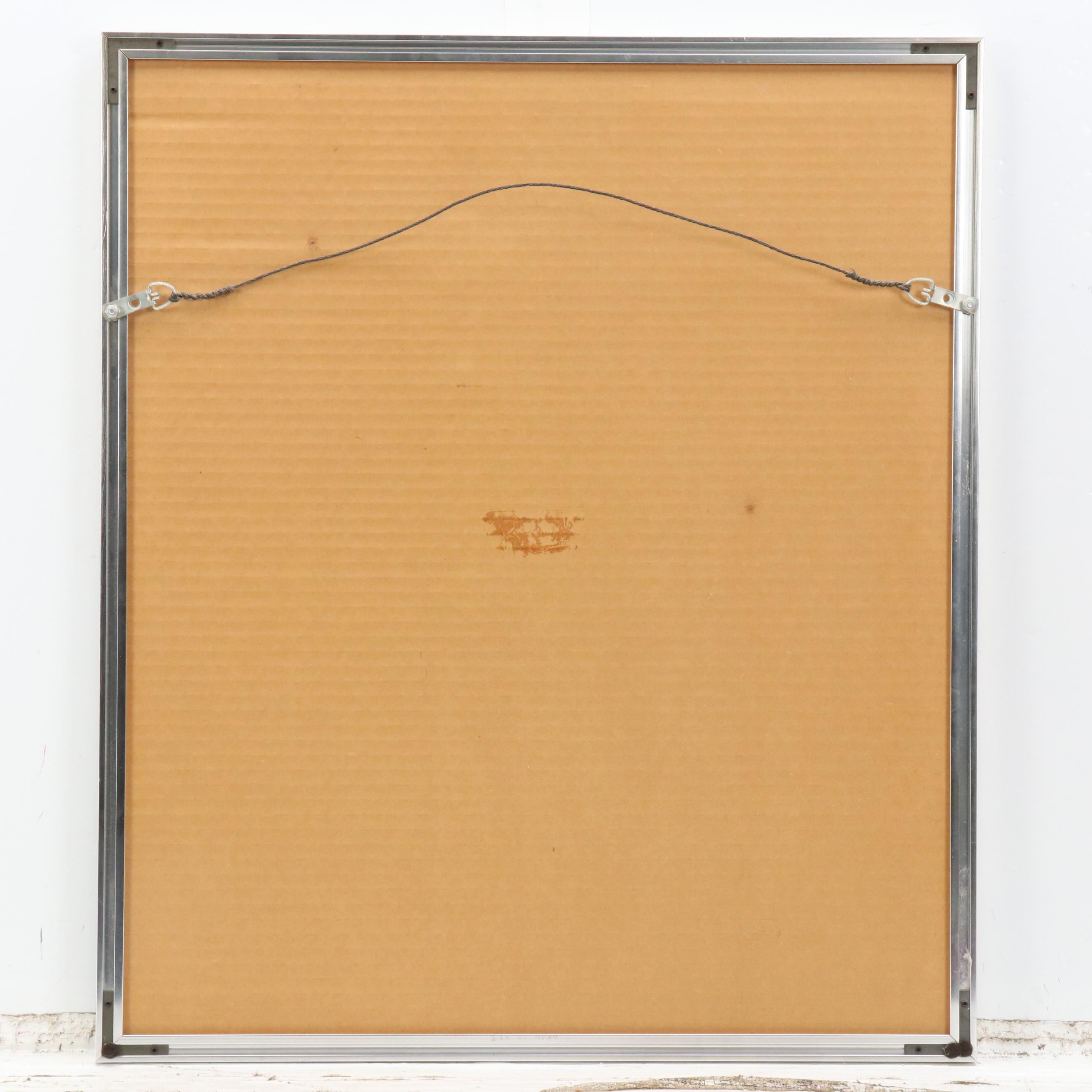 Robert Benjamin Abstract Acrylic Painting, 21st Century