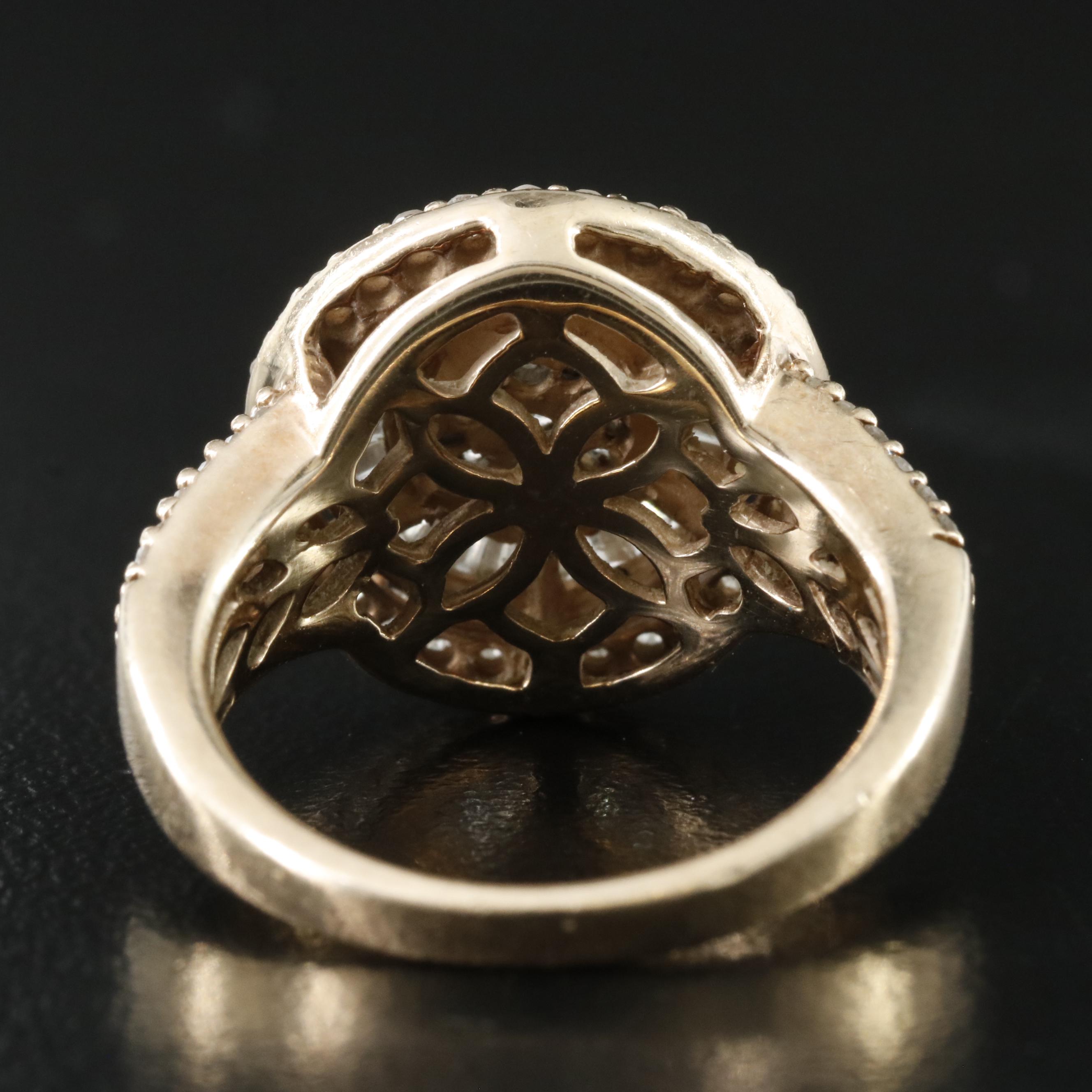 10K 1.01 CTW Diamond Ring