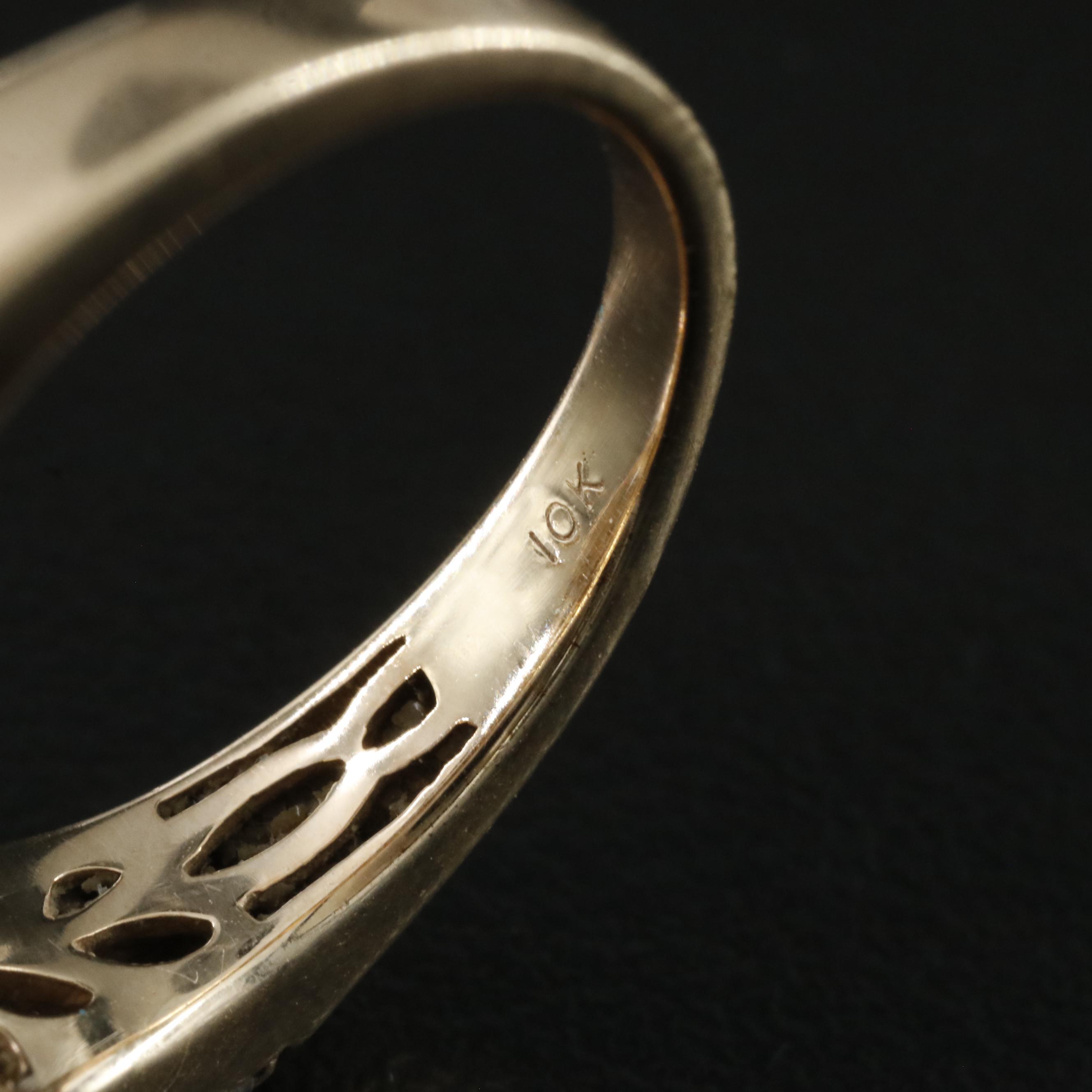 10K 1.01 CTW Diamond Ring