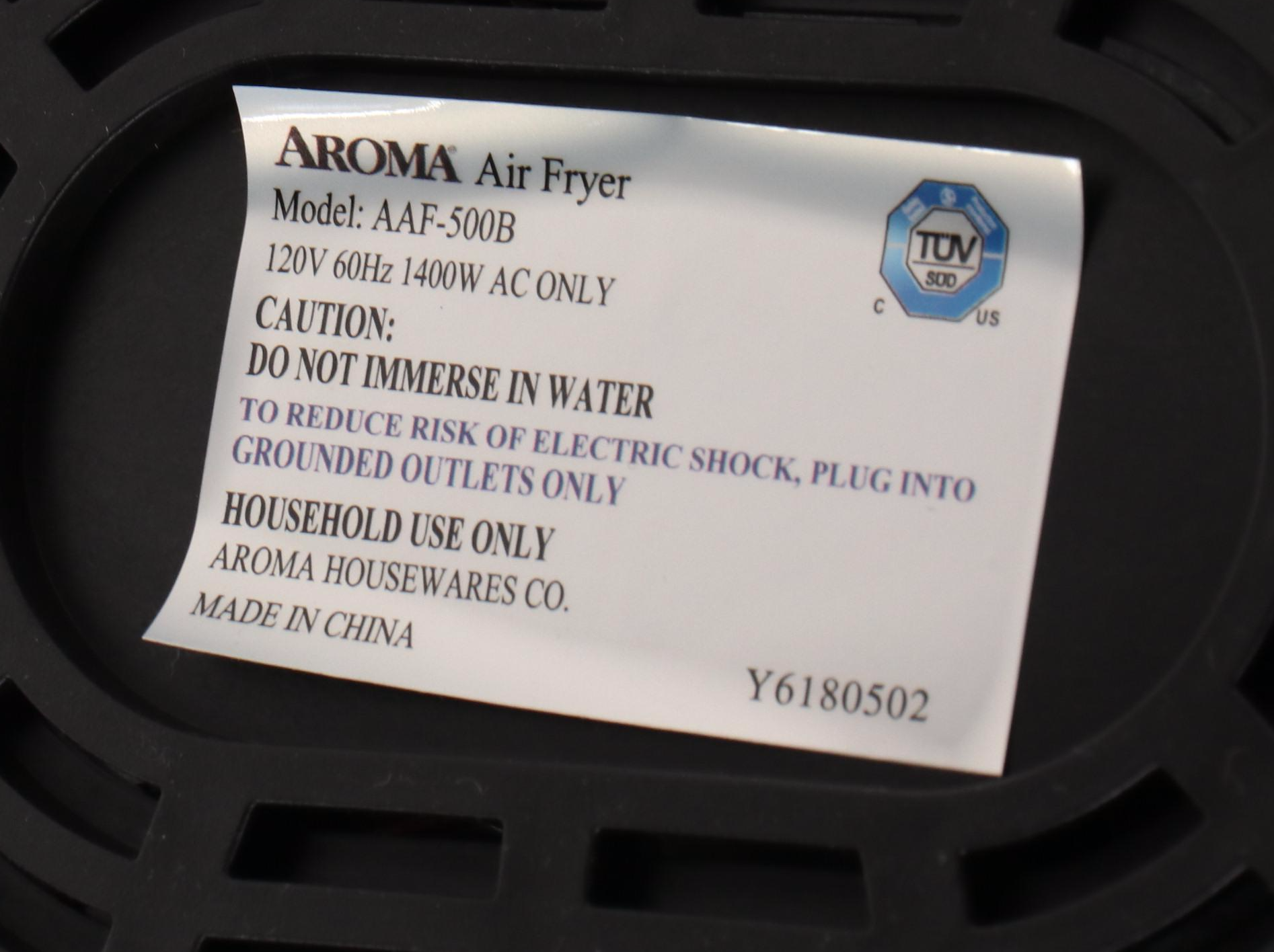 Aroma Professional Air Fryer