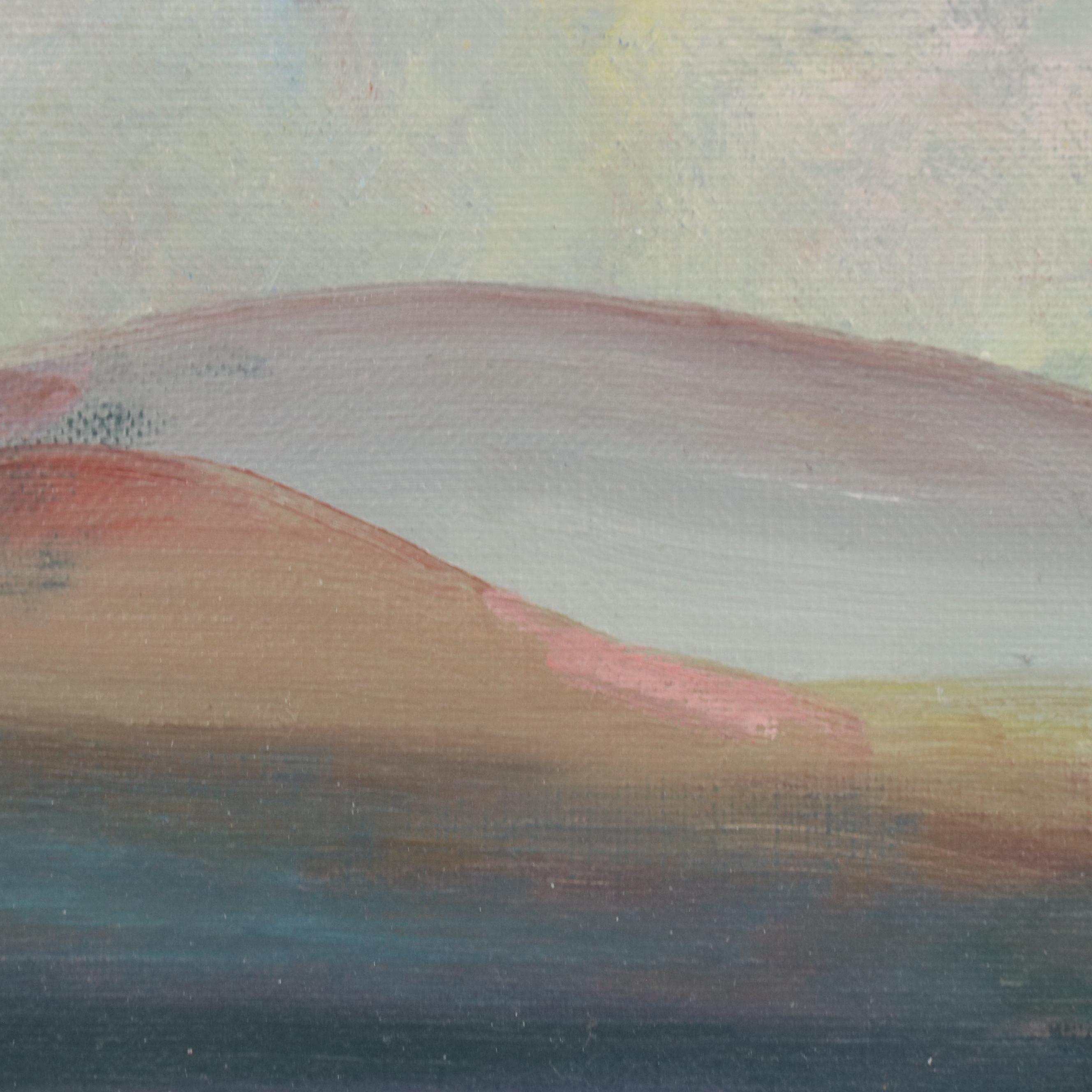 Allsop Oil Painting of Golden Gate Bridge, Circa 1970