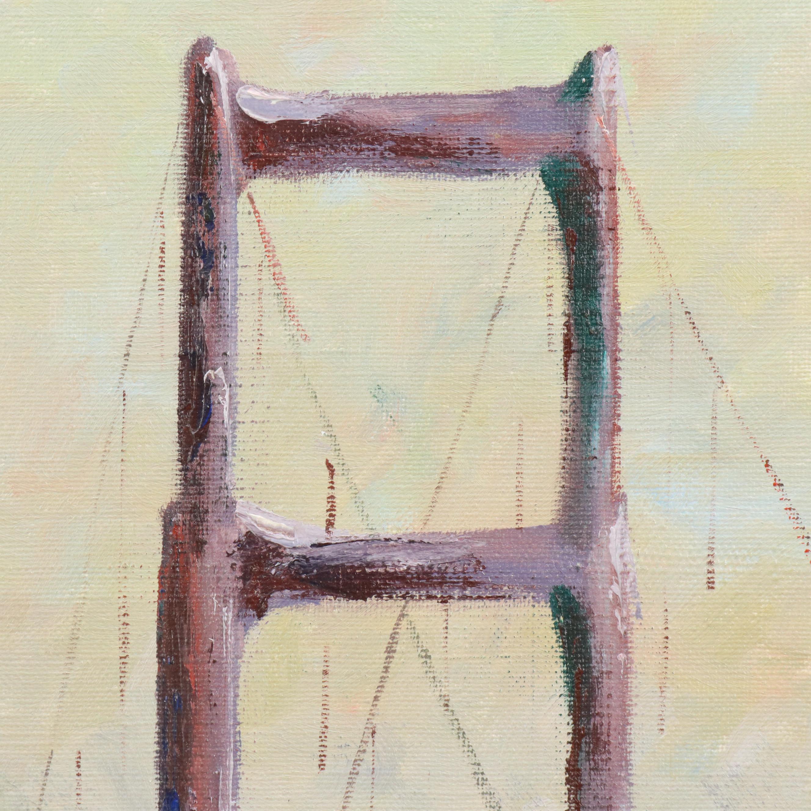 Allsop Oil Painting of Golden Gate Bridge, Circa 1970