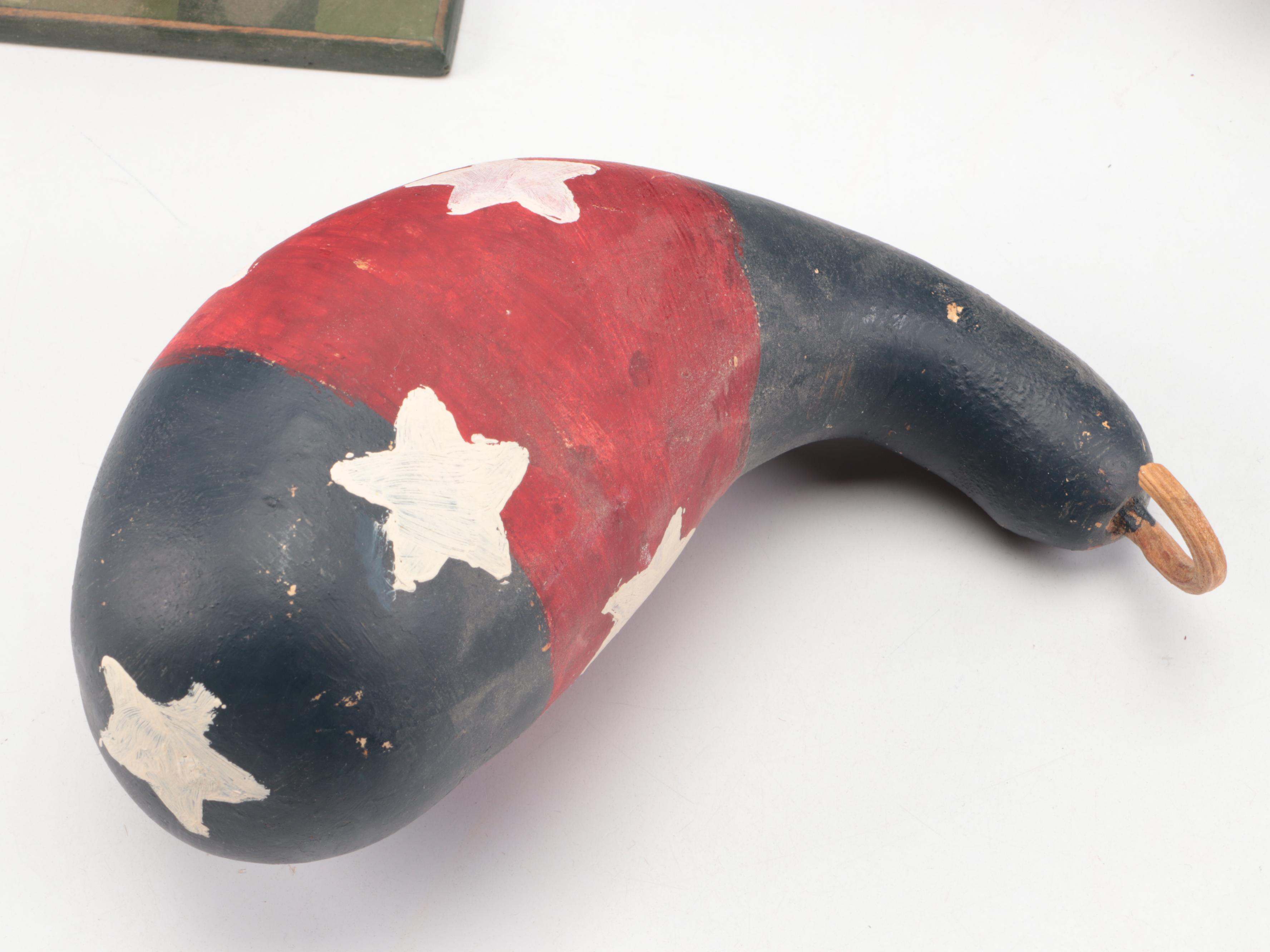 Paint-Decorated Wood Birdhouses with Rustic Style Kitchen Décor