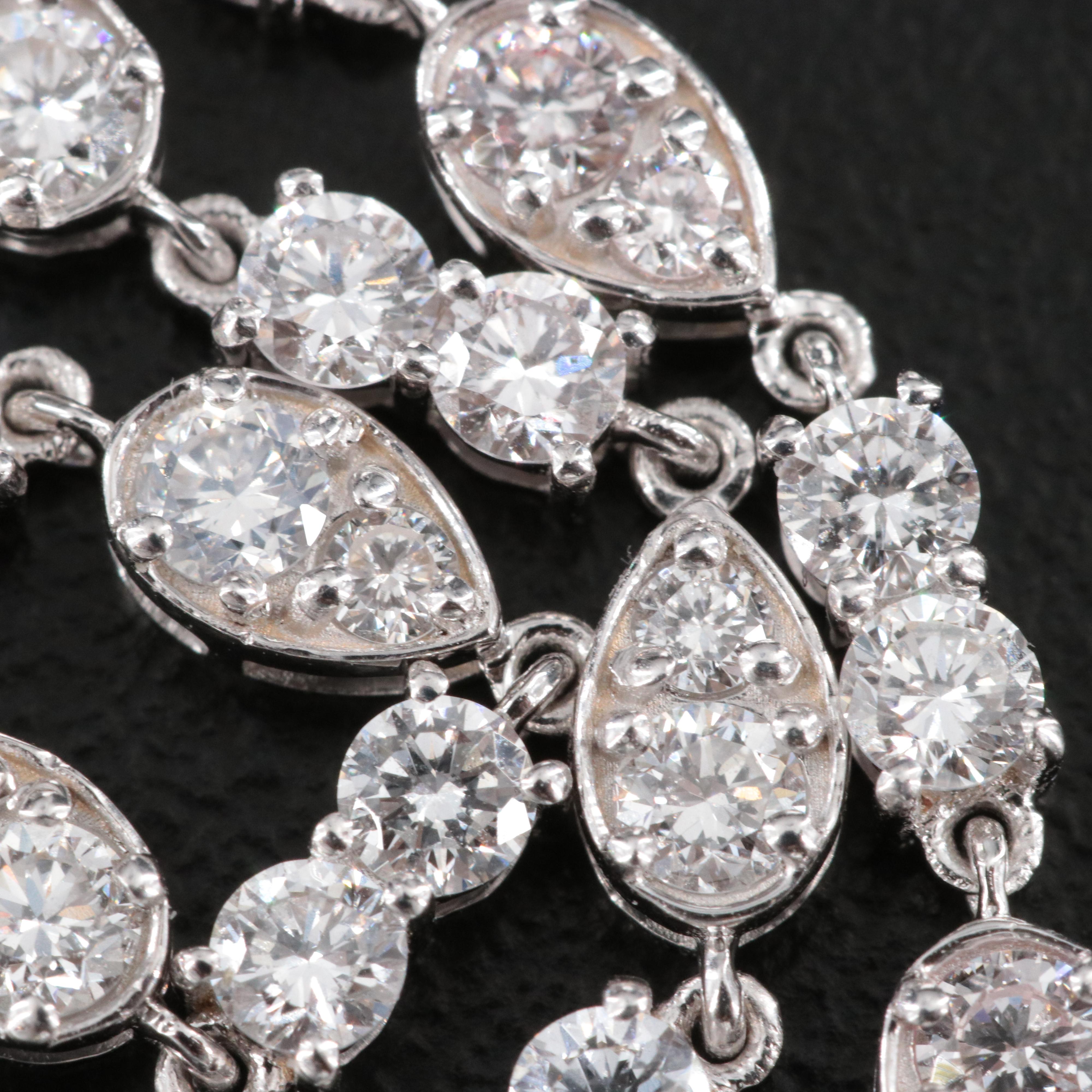 14K 2.27 CTW Lab Grown Diamond Bracelet with IGI Jewelry Report