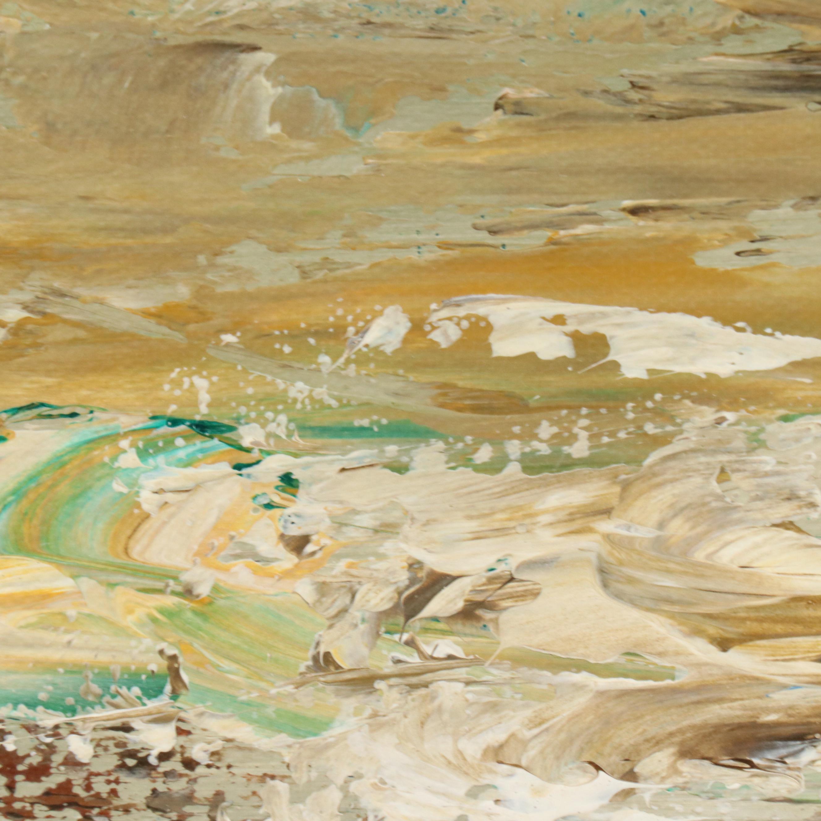 B. Kelly Floral Still Life Acrylic Painting