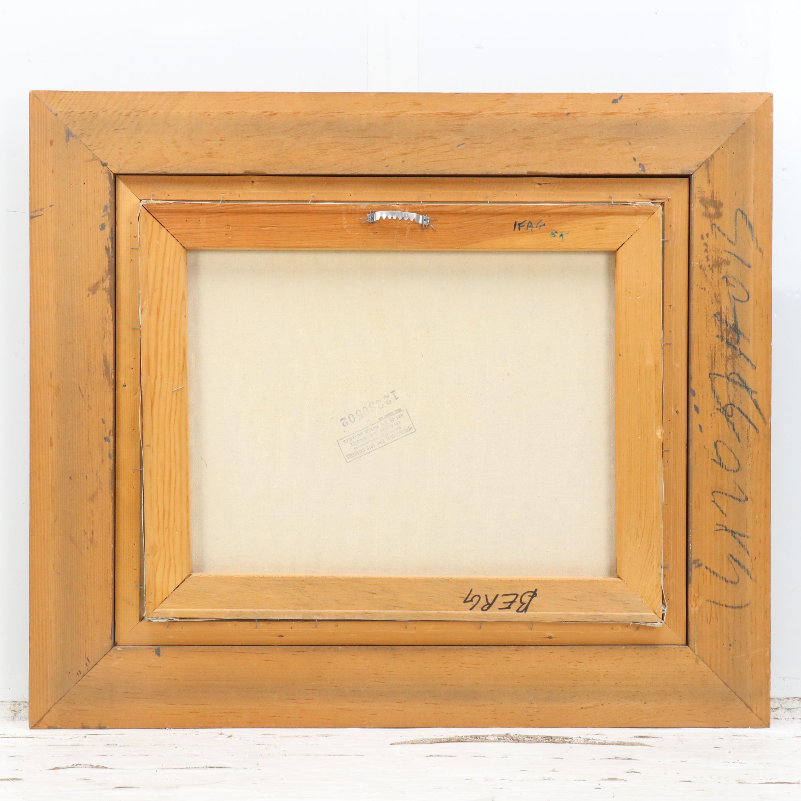 B. Kelly Floral Still Life Acrylic Painting