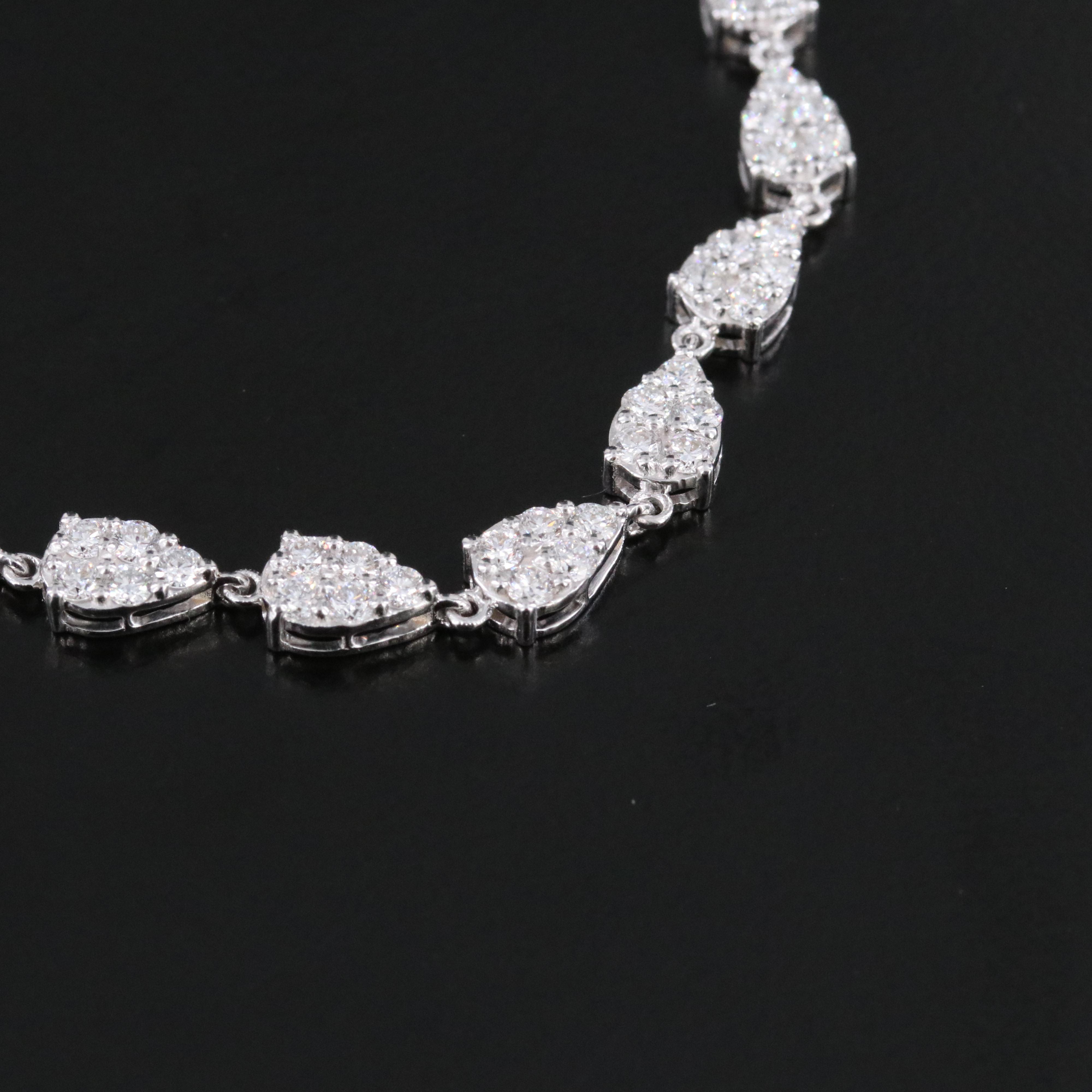 14K 2.15 CTW Lab Grown Diamond Bracelet with IGI Jewelry Report