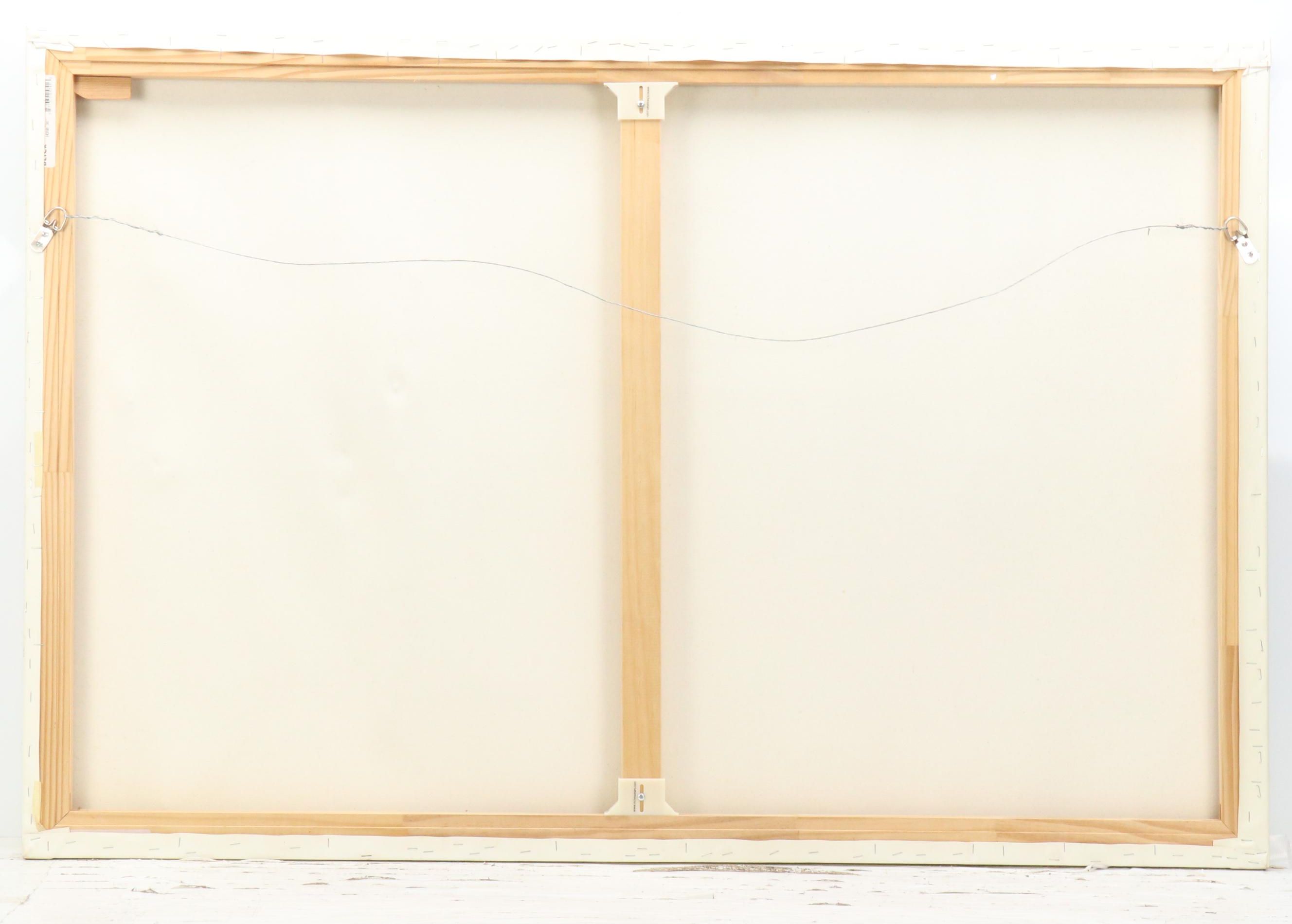 Embellished Giclée Depicting Lighthouse Landscape