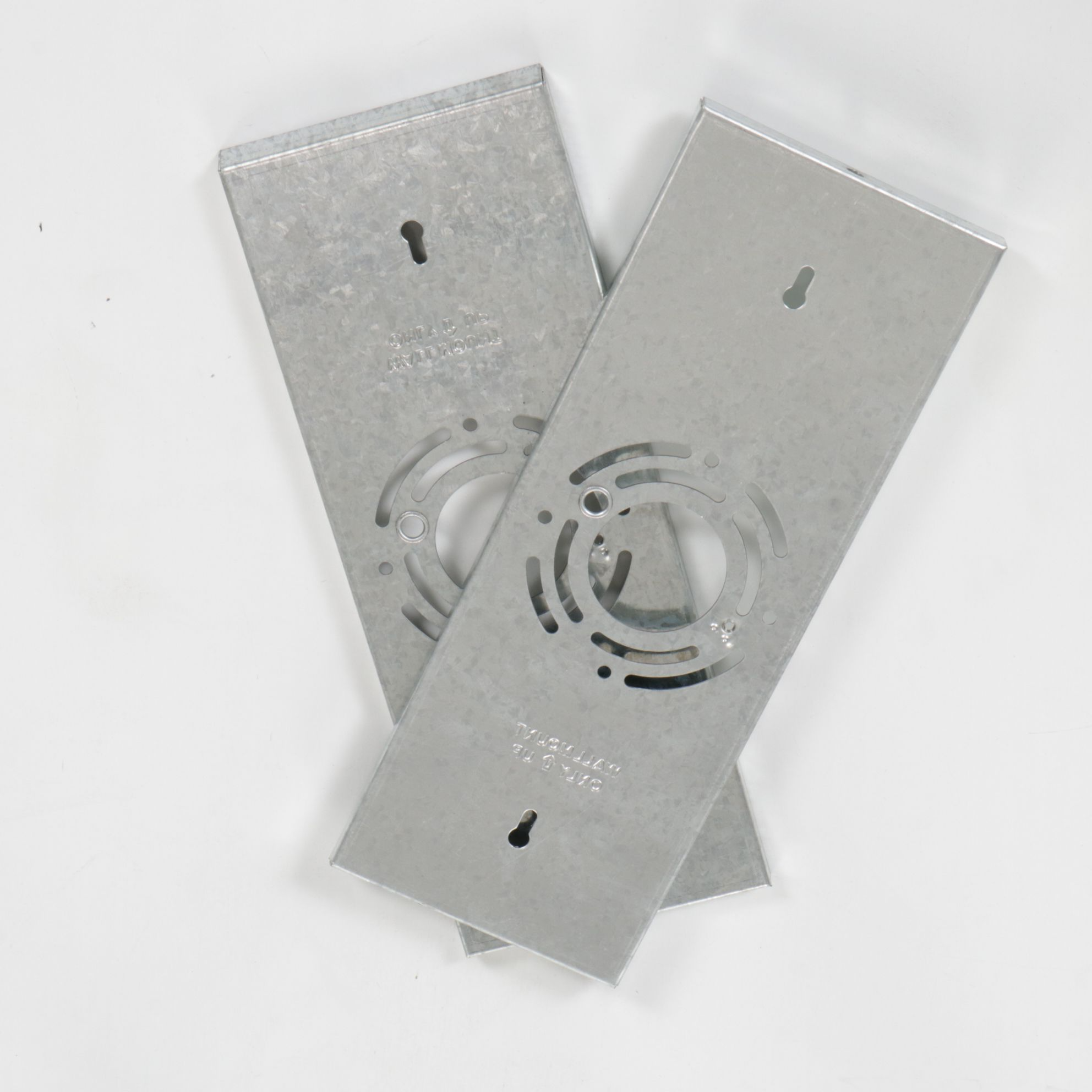 Pair of Postmodern  Chrome and Glass Wall Sconces, 21st Century