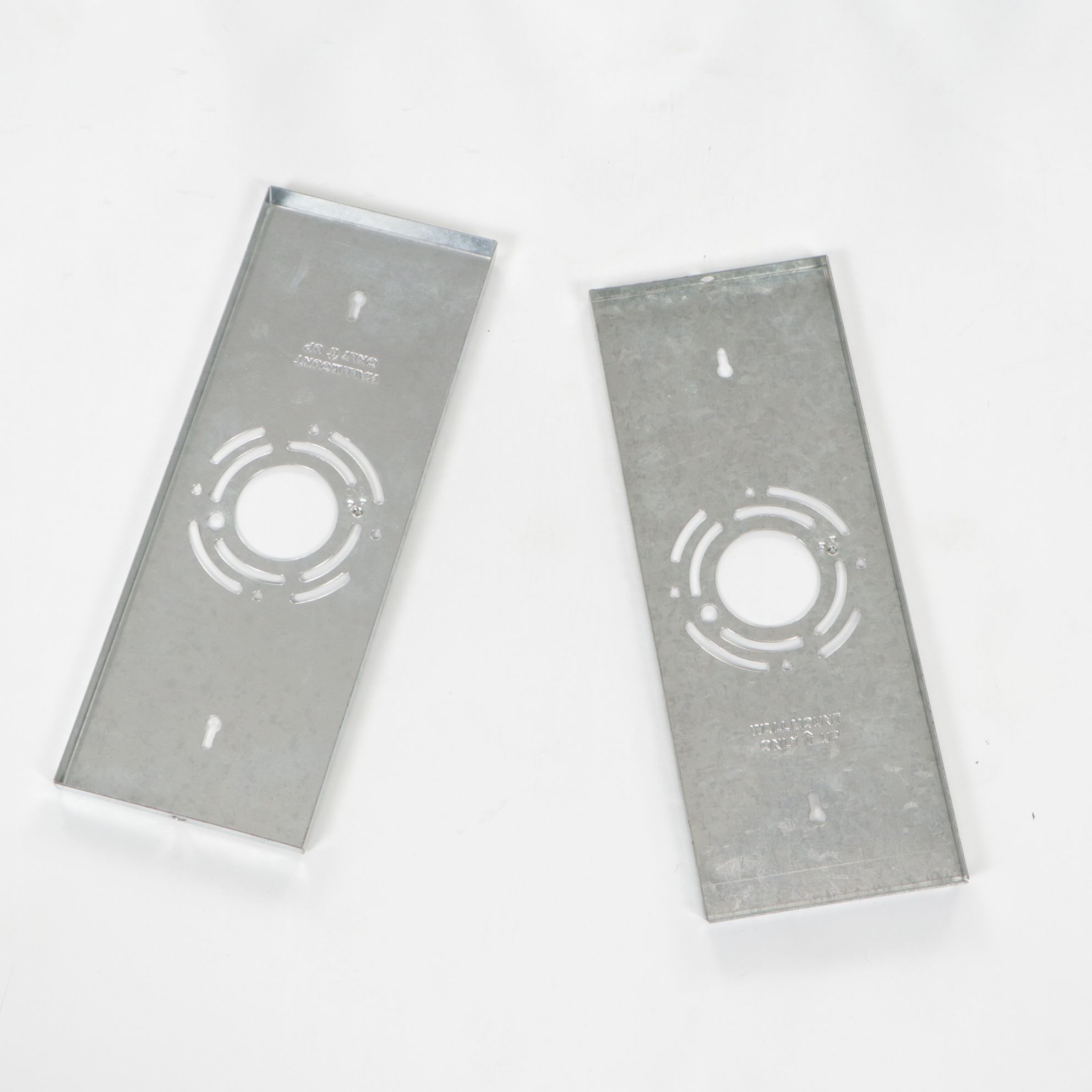 Pair of Postmodern  Chrome and Glass Wall Sconces, 21st Century