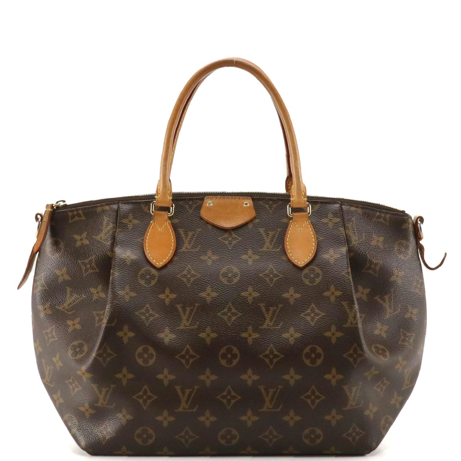 Louis Vuitton Turenne Two-Way Bag in Monogram Canvas and Vachetta Leather Trim