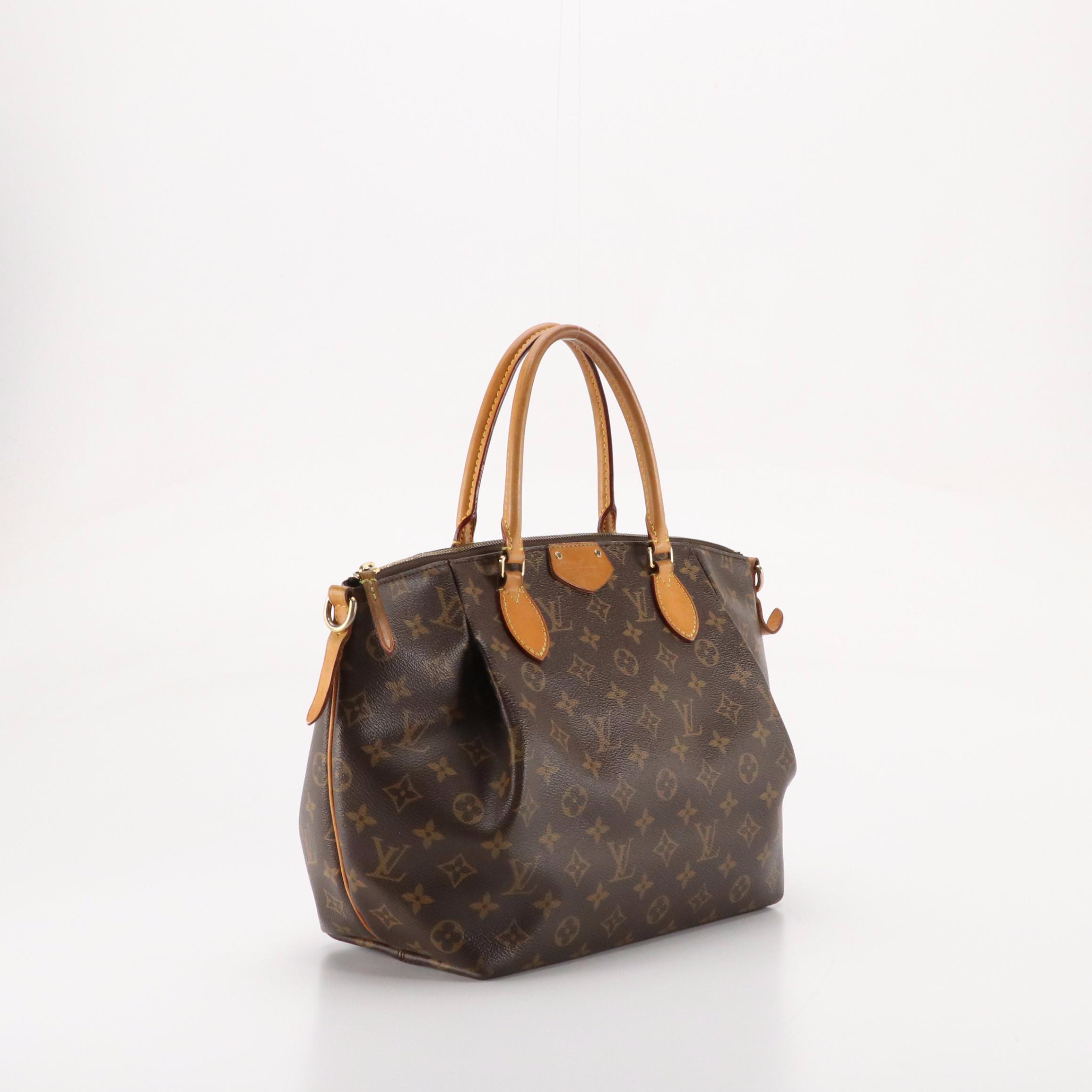 Louis Vuitton Turenne Two-Way Bag in Monogram Canvas and Vachetta Leather Trim