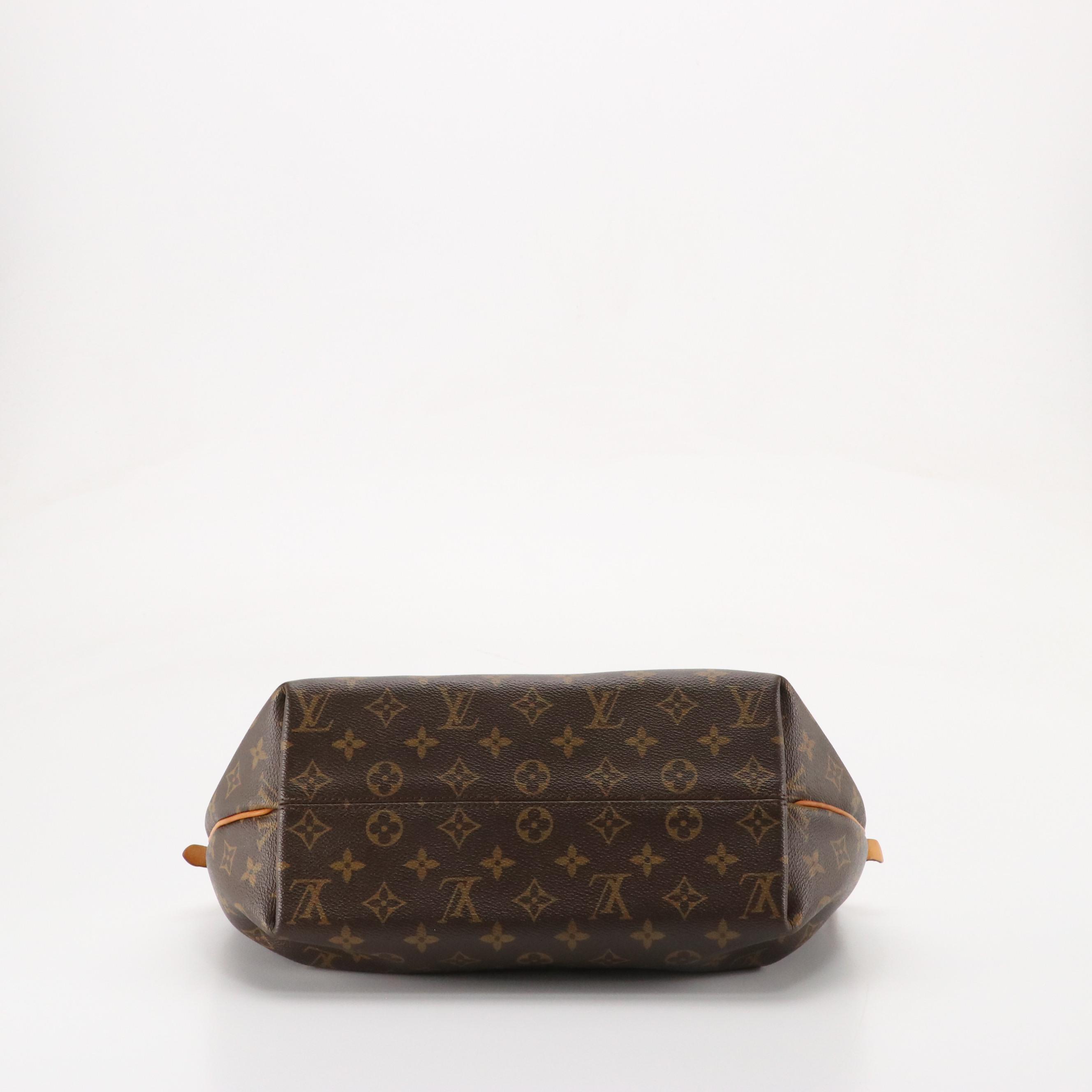 Louis Vuitton Turenne Two-Way Bag in Monogram Canvas and Vachetta Leather Trim