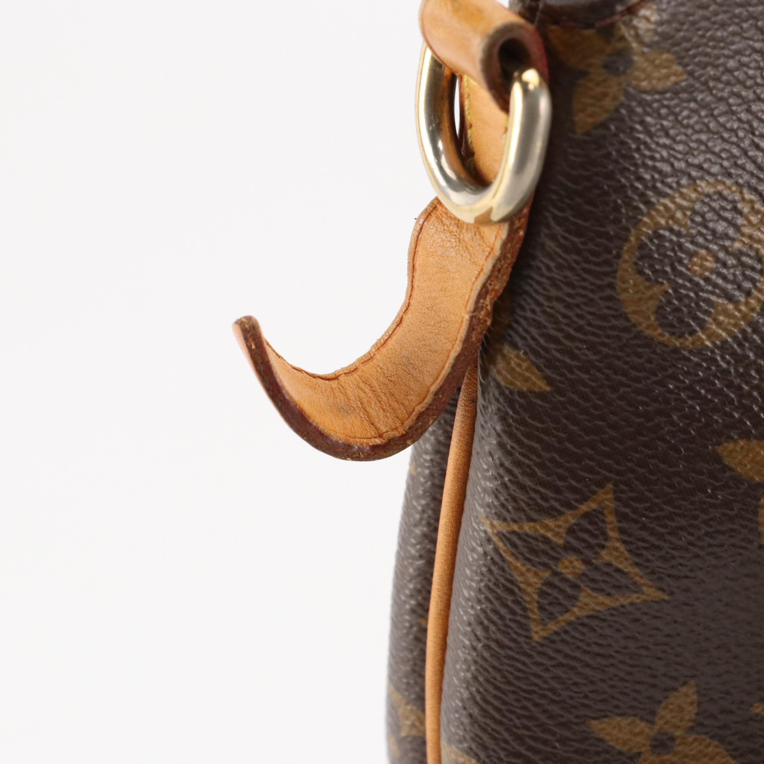 Louis Vuitton Turenne Two-Way Bag in Monogram Canvas and Vachetta Leather Trim