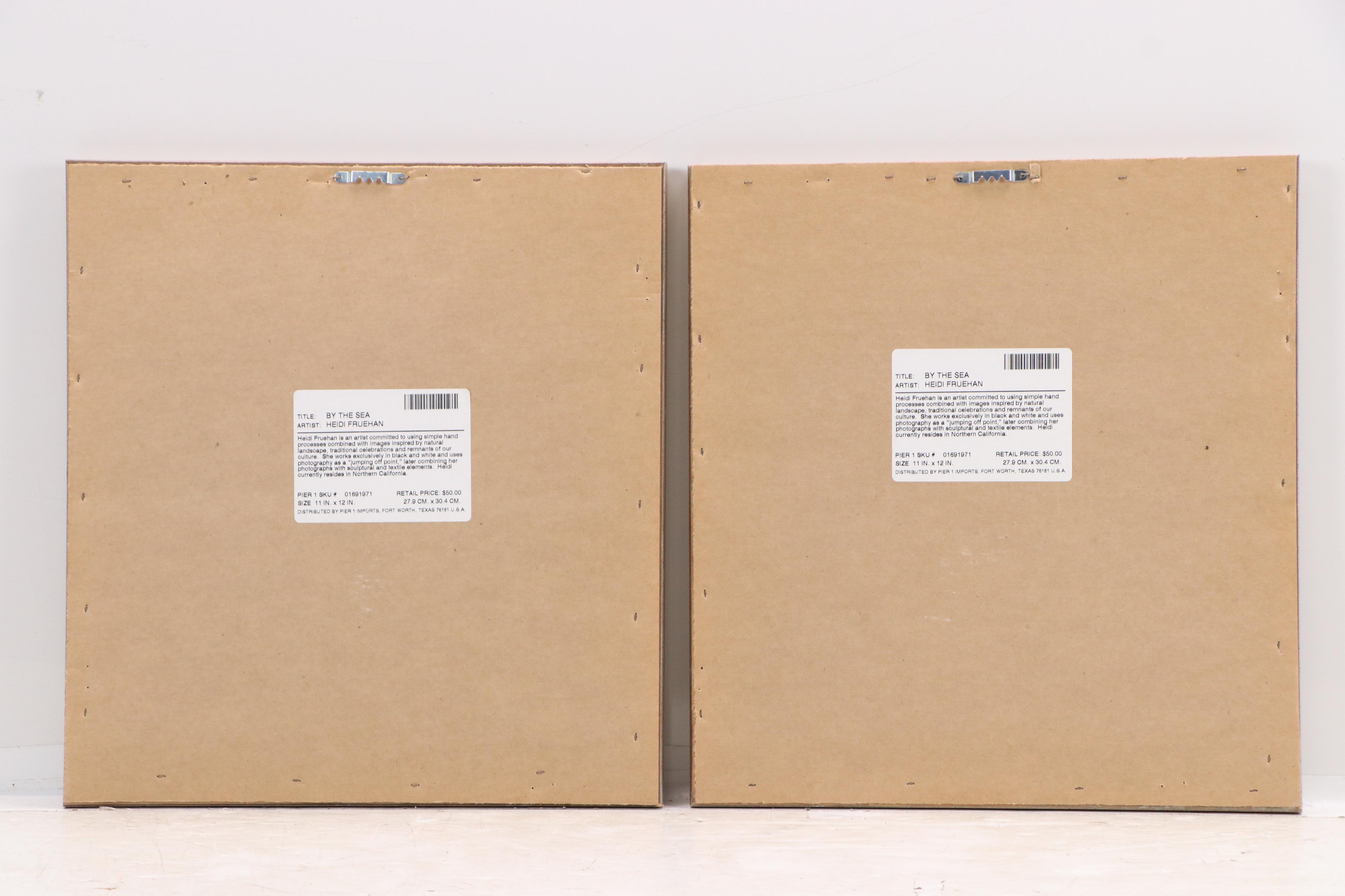 Heidi Fruehan Embellished Silver Gelatin Prints "By the Sea"