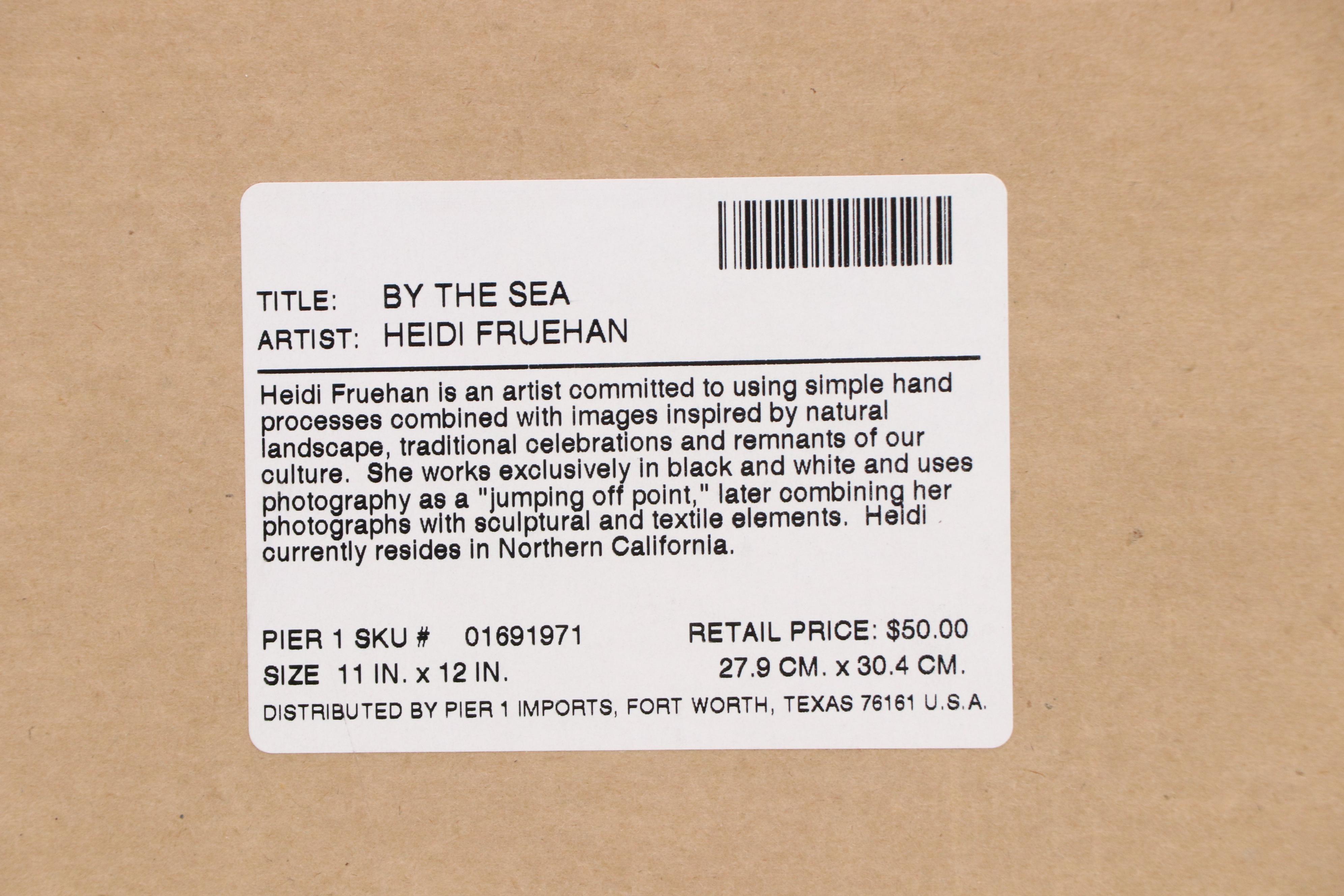 Heidi Fruehan Embellished Silver Gelatin Prints "By the Sea"