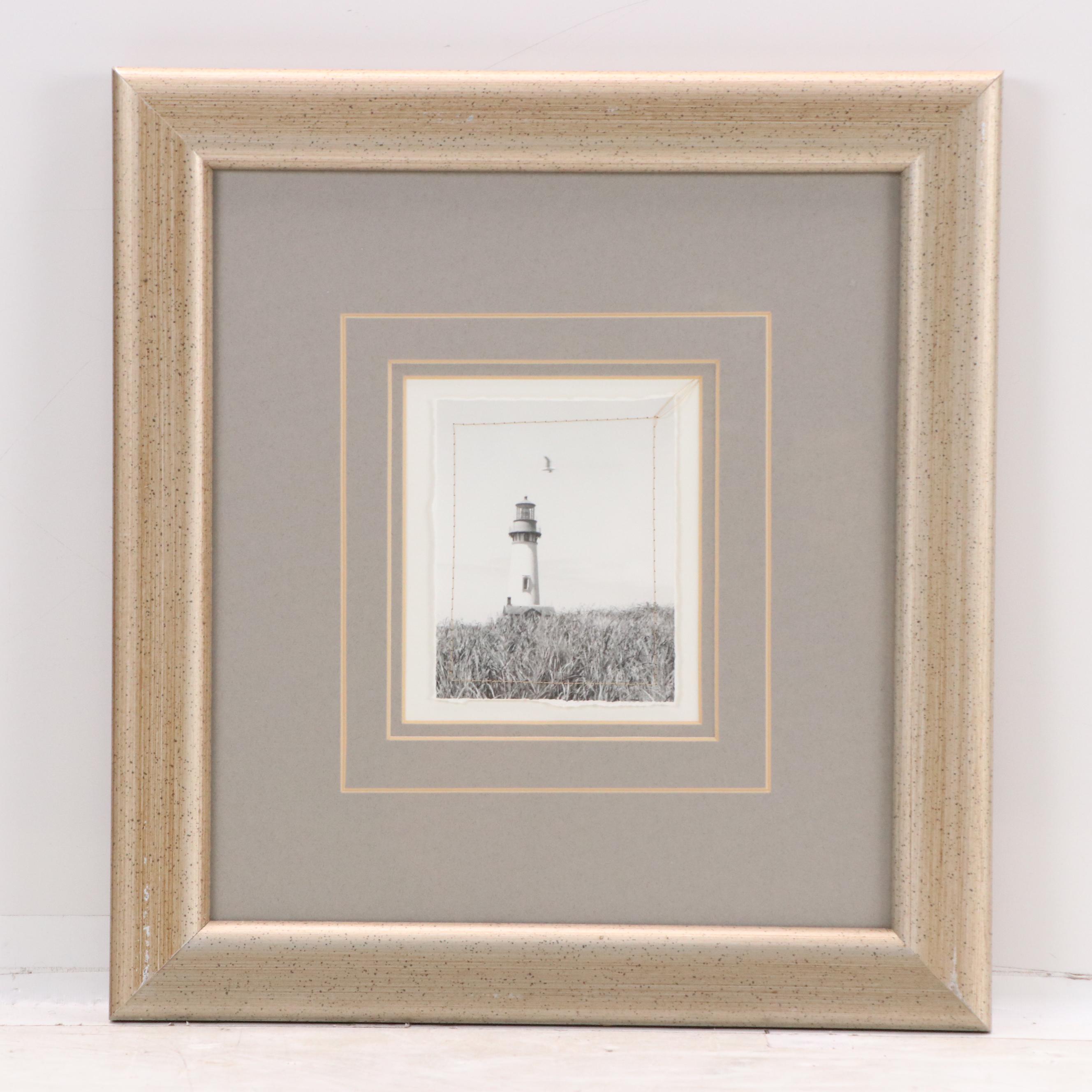 Heidi Fruehan Embellished Silver Gelatin Prints "By the Sea"