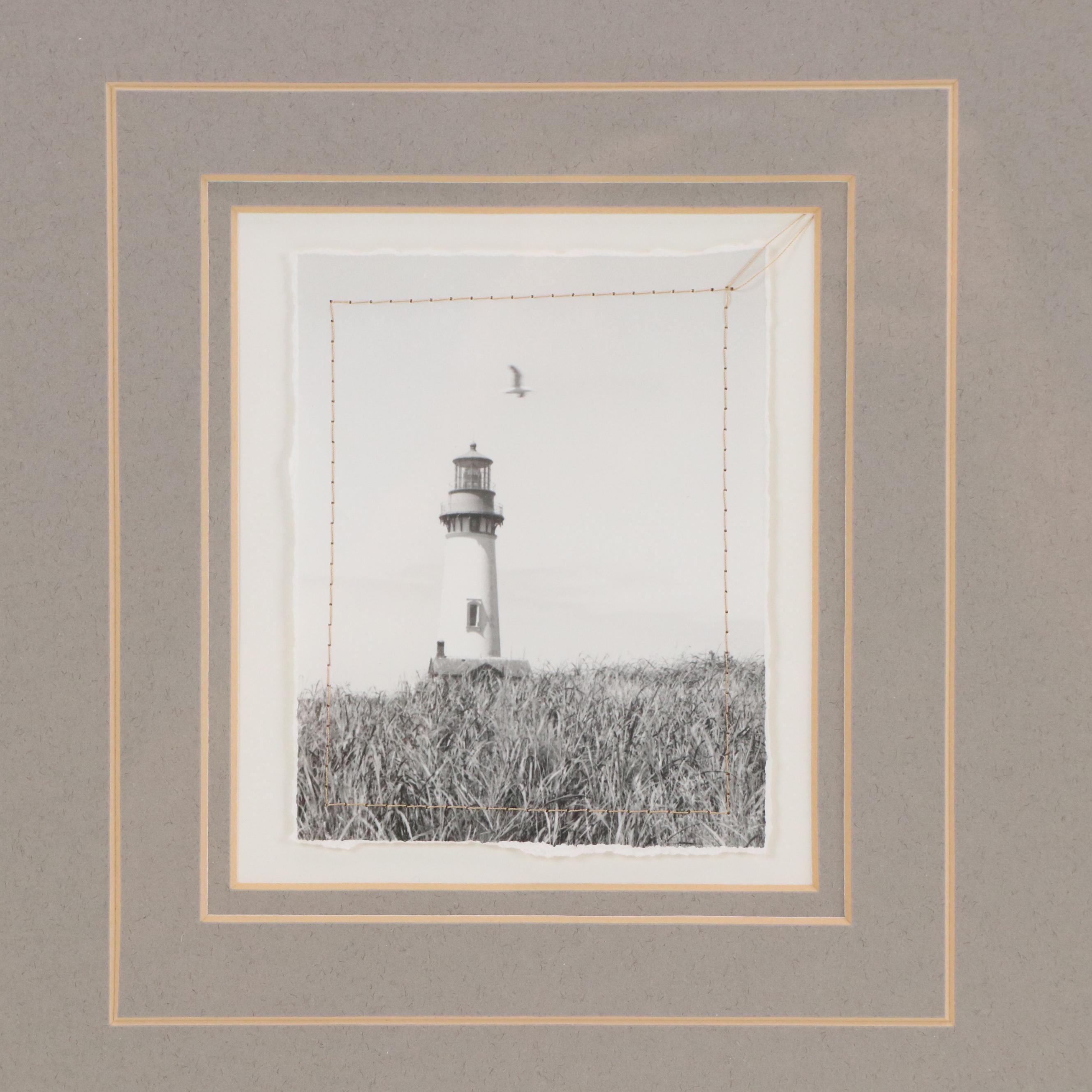 Heidi Fruehan Embellished Silver Gelatin Prints "By the Sea"