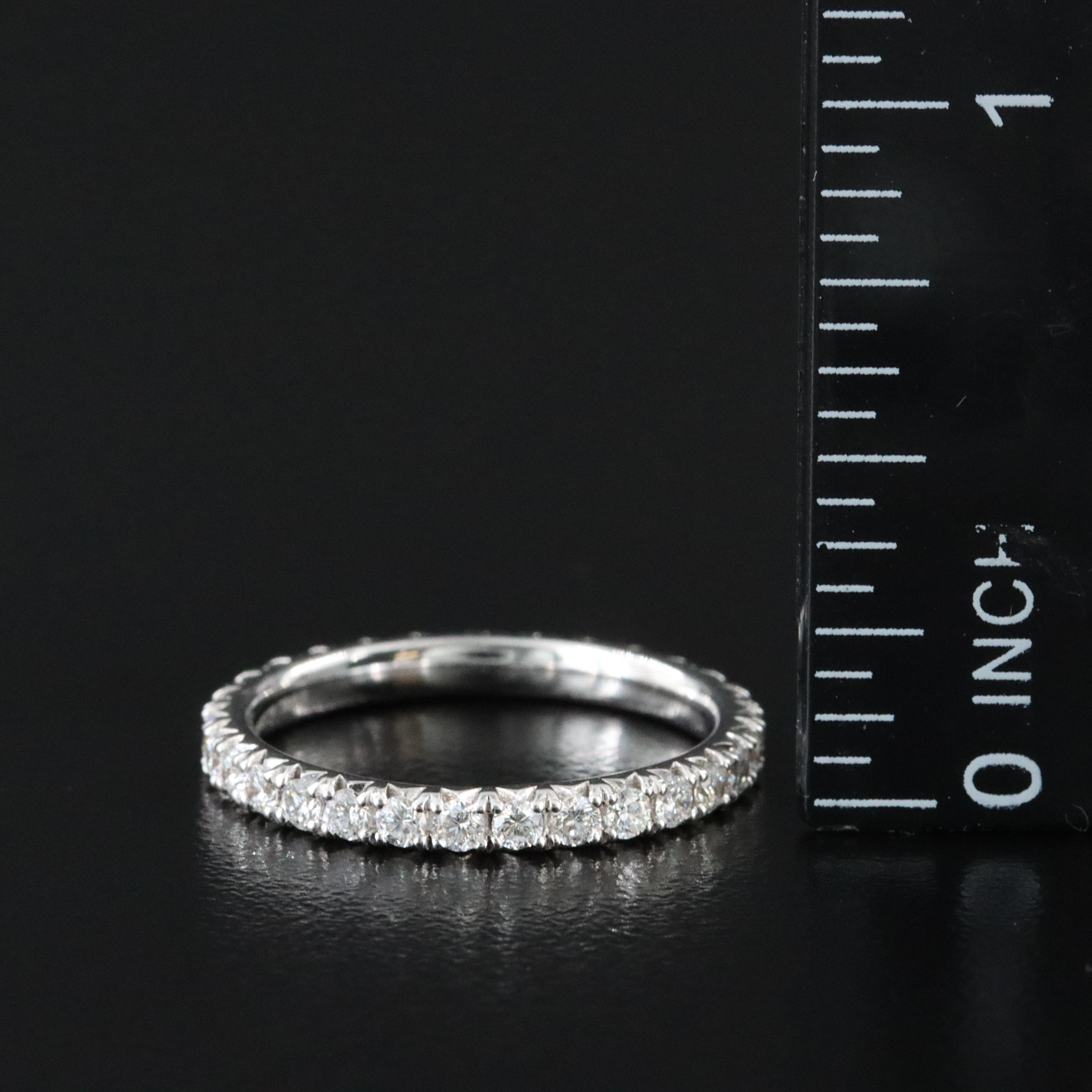 18K 0.78 CTW Lab Grown Diamond Eternity Band