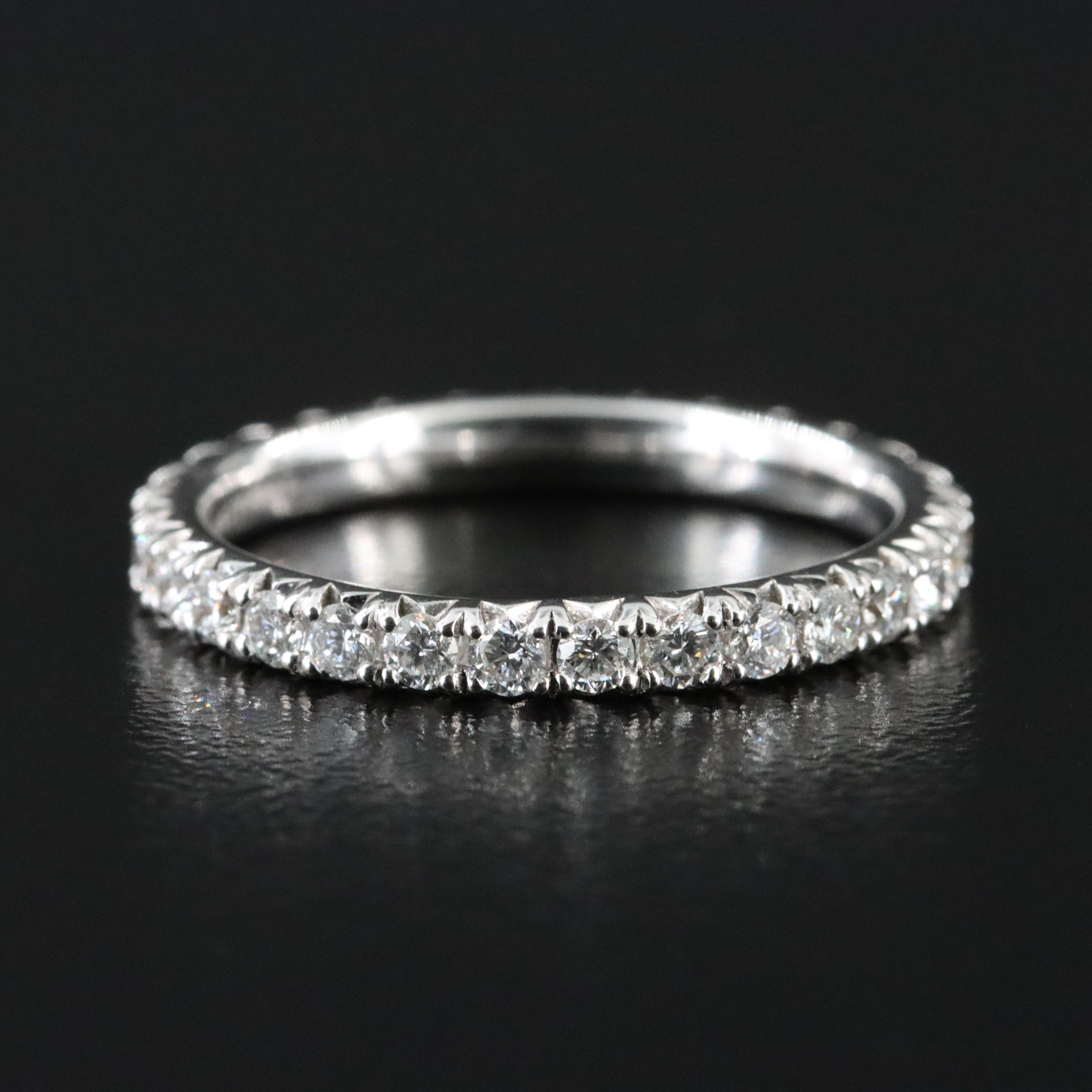 18K 0.78 CTW Lab Grown Diamond Eternity Band