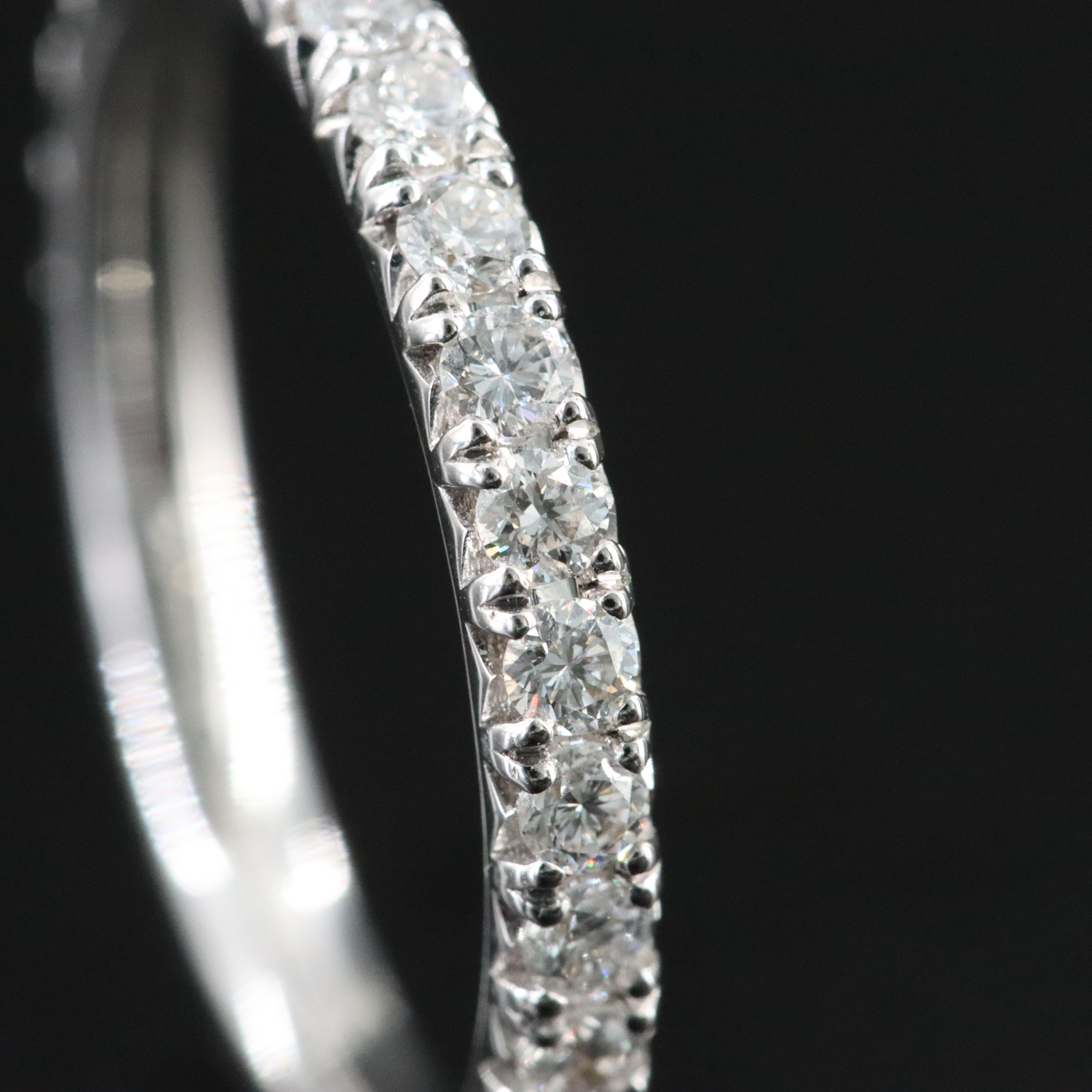 18K 0.78 CTW Lab Grown Diamond Eternity Band