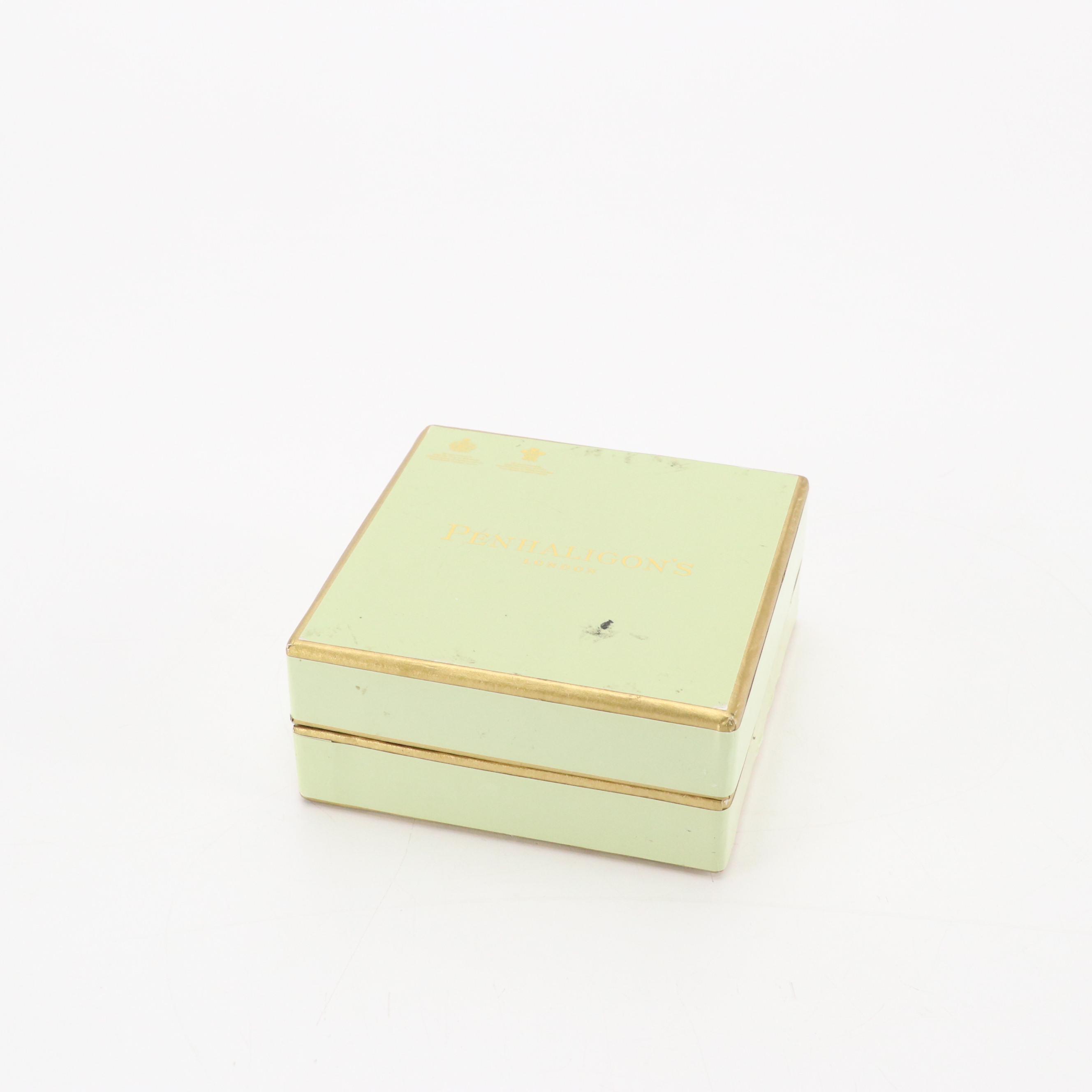 Penhaligon's Kisslock Bow Coin Purse in Leather with Box