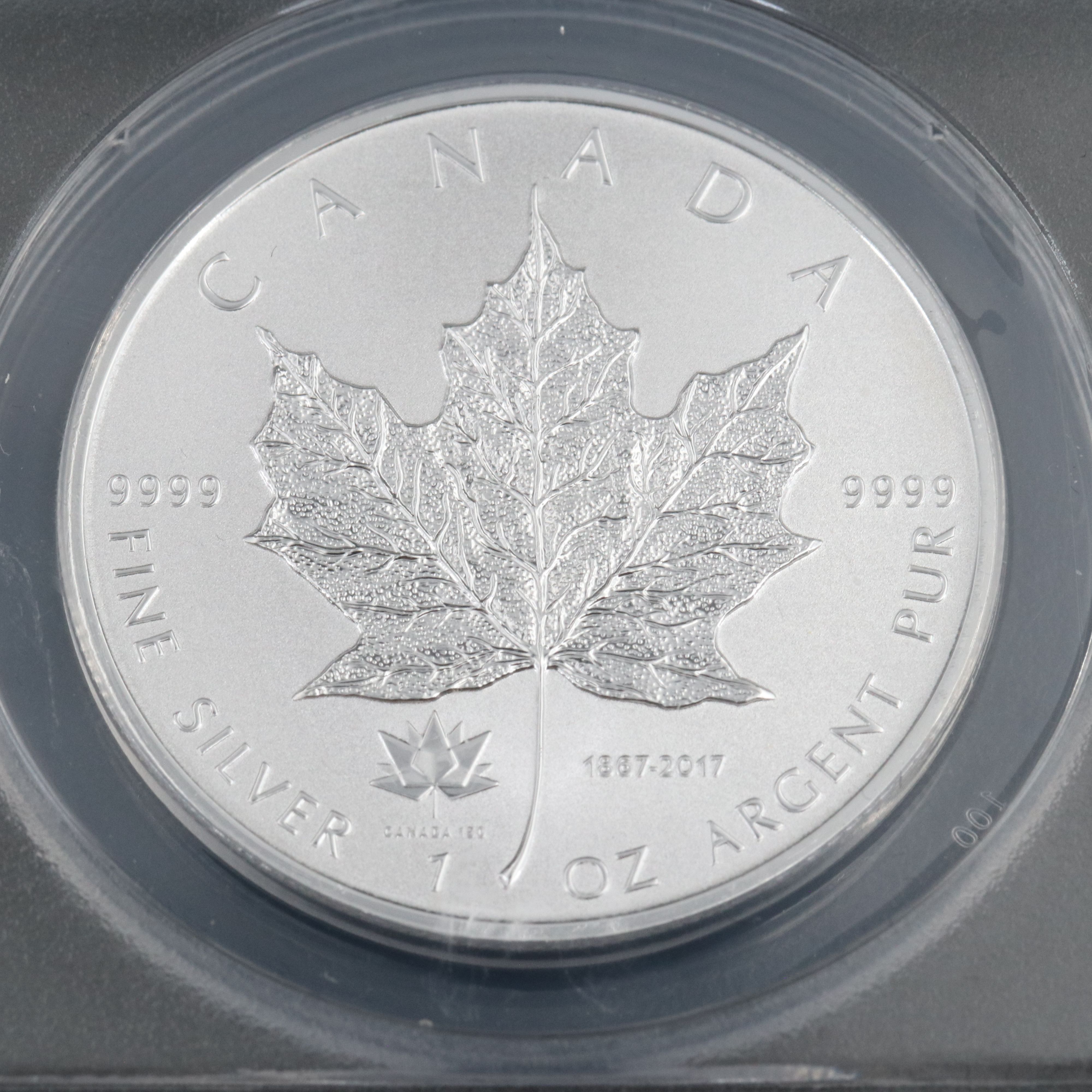 ANACS RP70 DCAM 2017 Canadian $5 Maple Leaf Silver Coin