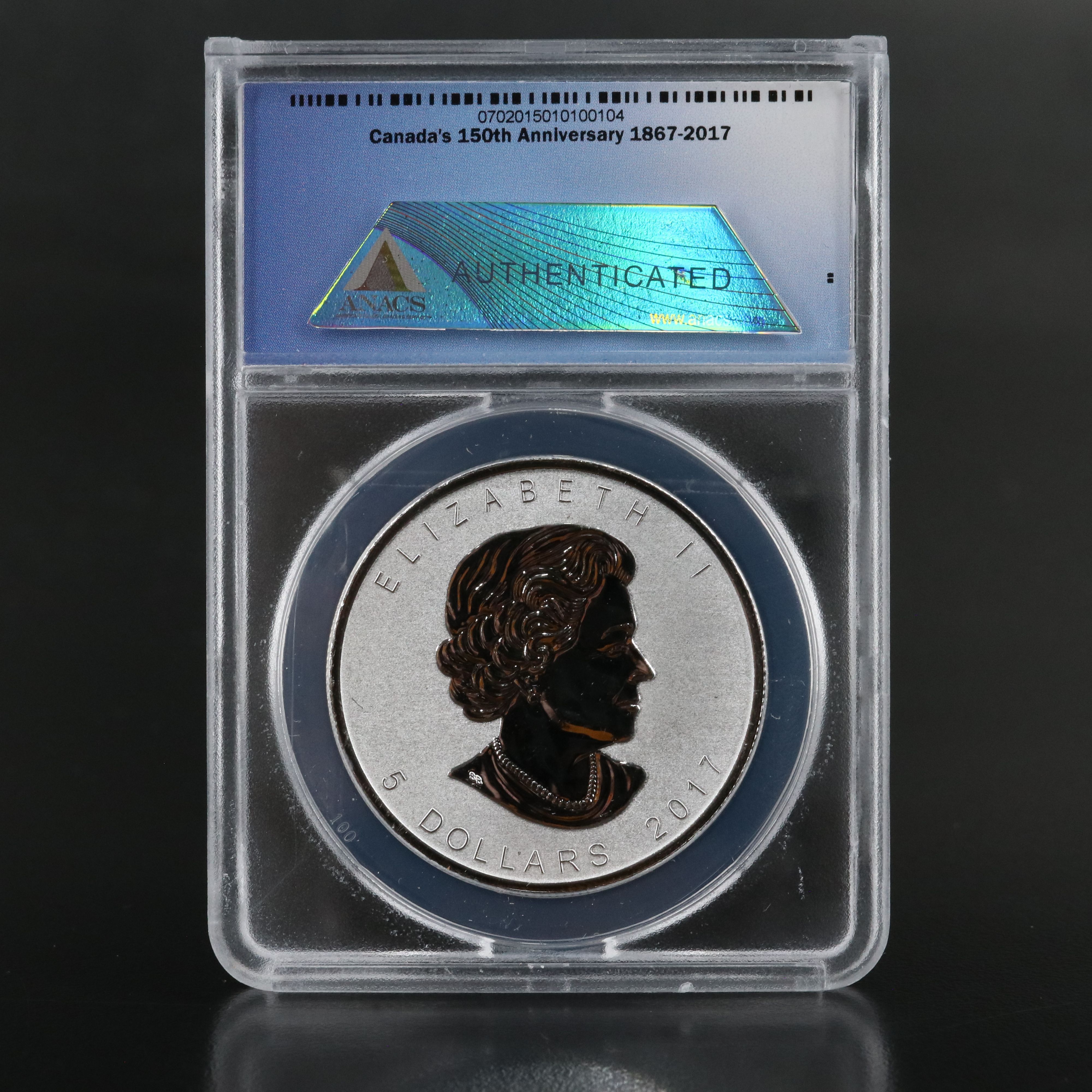 ANACS RP70 DCAM 2017 Canadian $5 Maple Leaf Silver Coin
