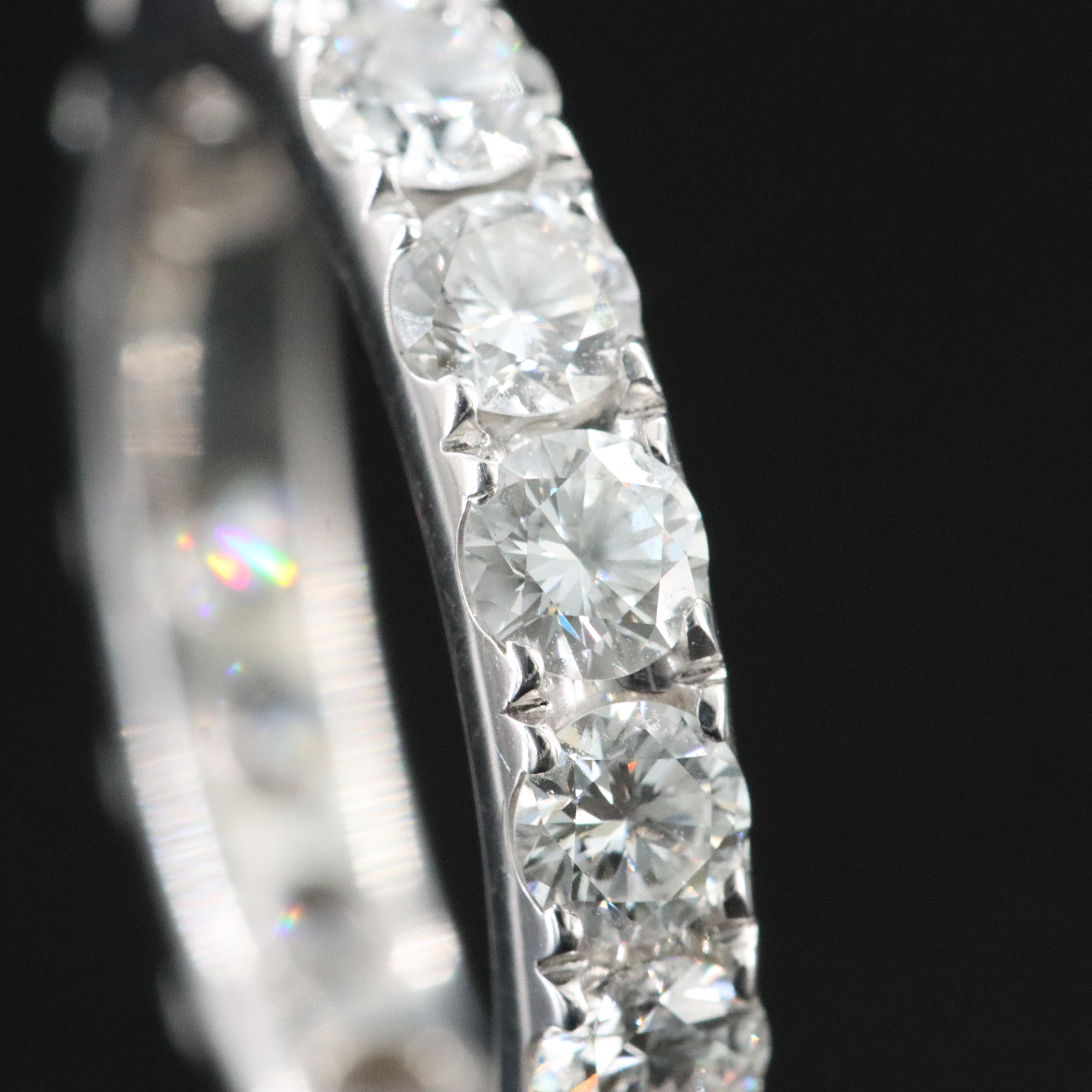 18K 2.52 CTW Lab Grown Diamond Eternity Band