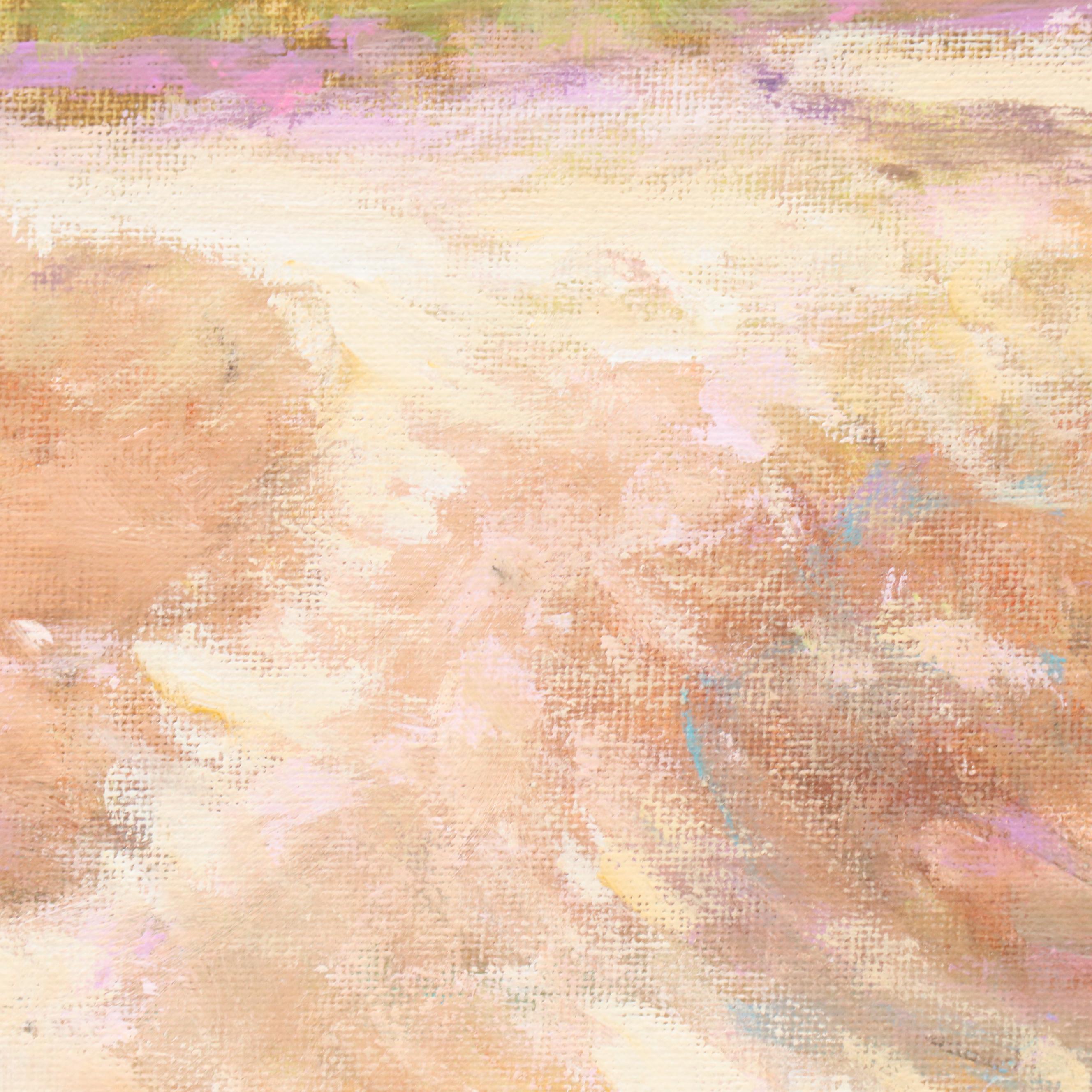 Robert Riddle Baker Acrylic Landscape Painting "The Path to the Horizon," 2024