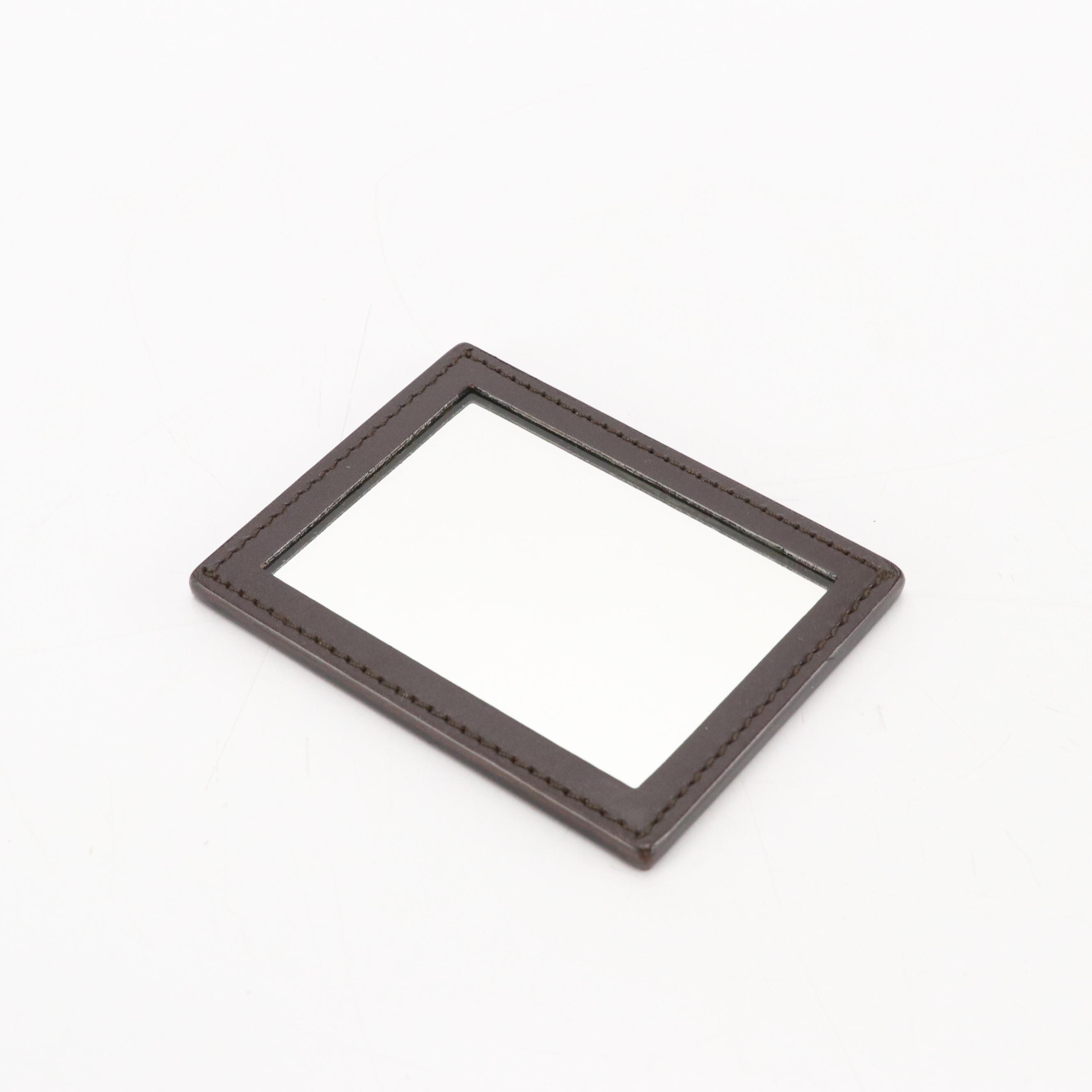 Gucci Purse Mirror and Mini Bifold Case in Leather