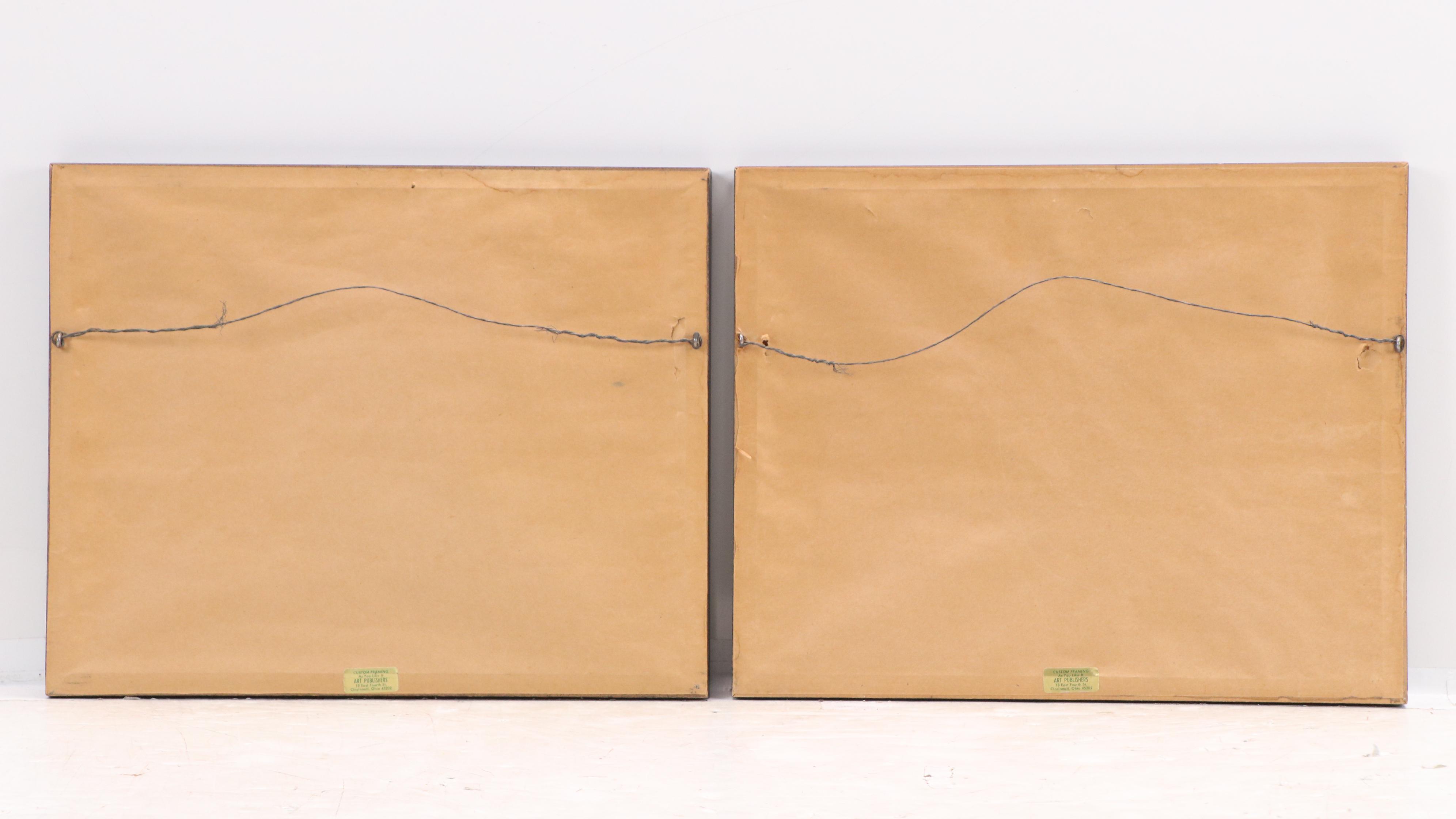 Halftones After Caroline Williams Including "Mount Adams, Cincinnati, 1946"