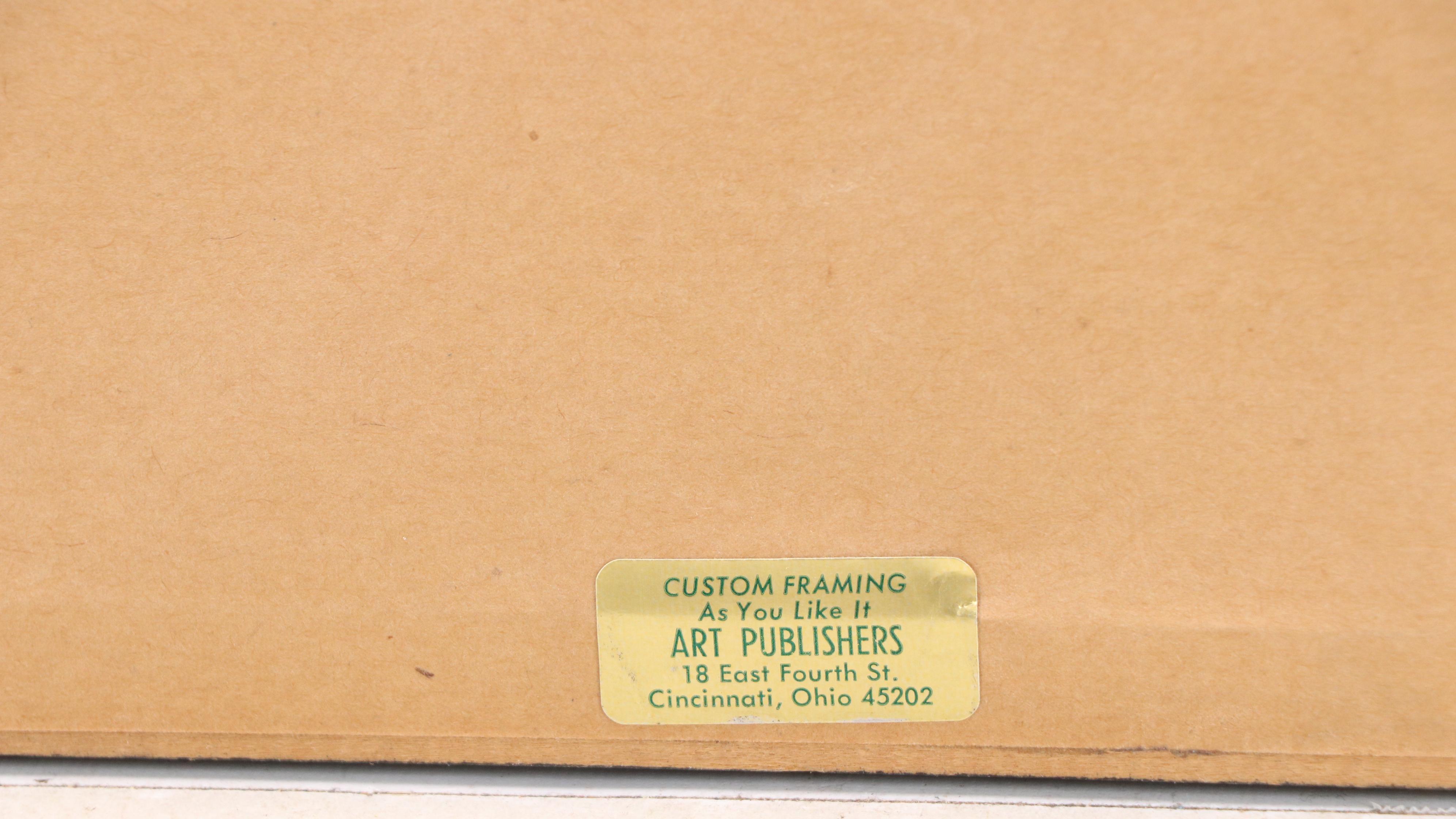 Halftones After Caroline Williams Including "Mount Adams, Cincinnati, 1946"