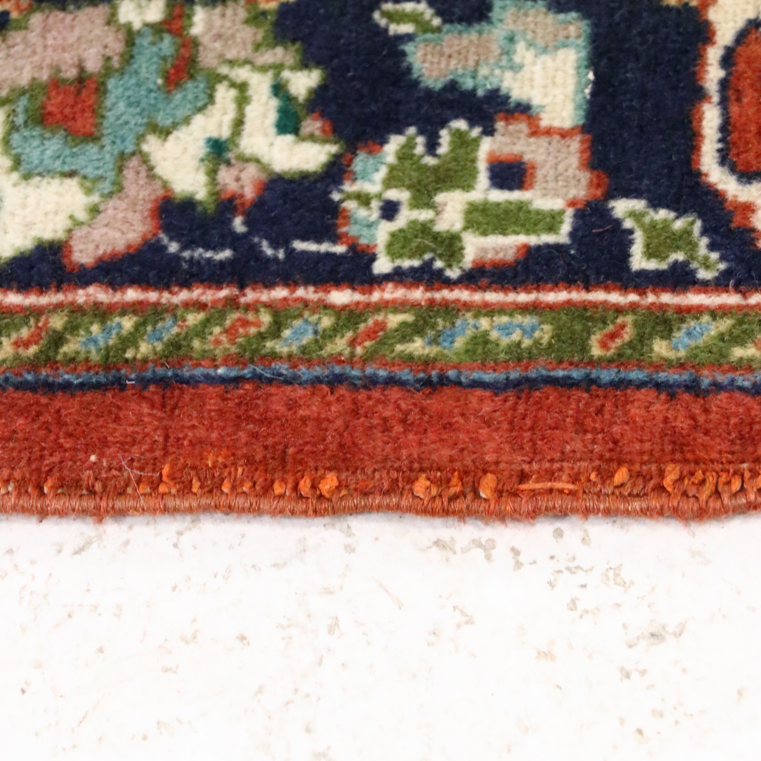 7'2 x 9'5 Hand-Knotted Persian Tabriz Area Rug