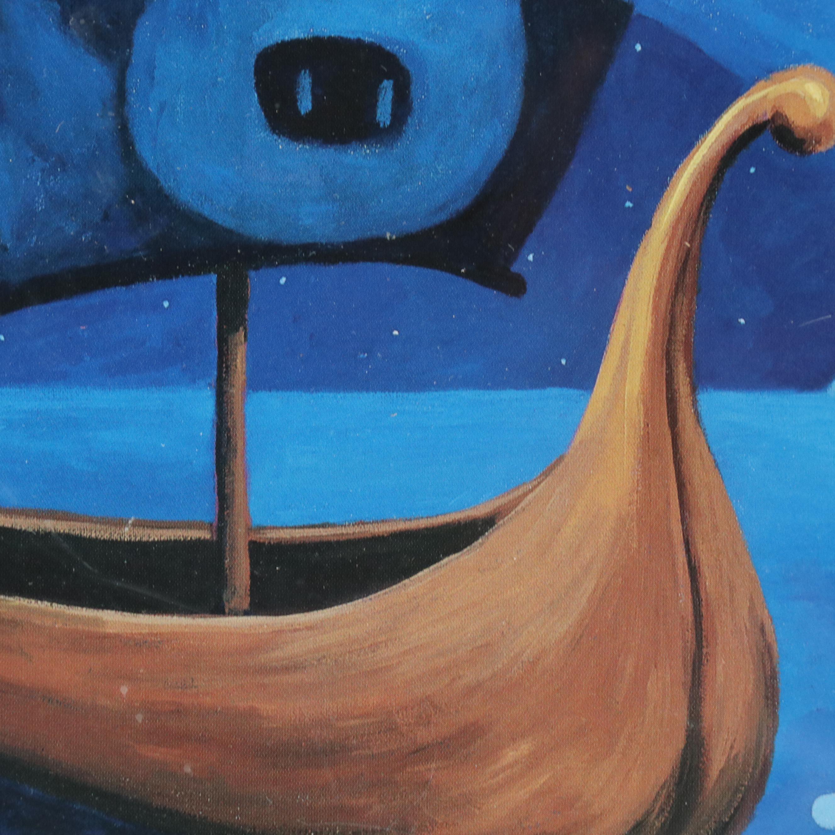 Neiman Marcus "The Book" Catalog Cover After George Rodrigue, 1999