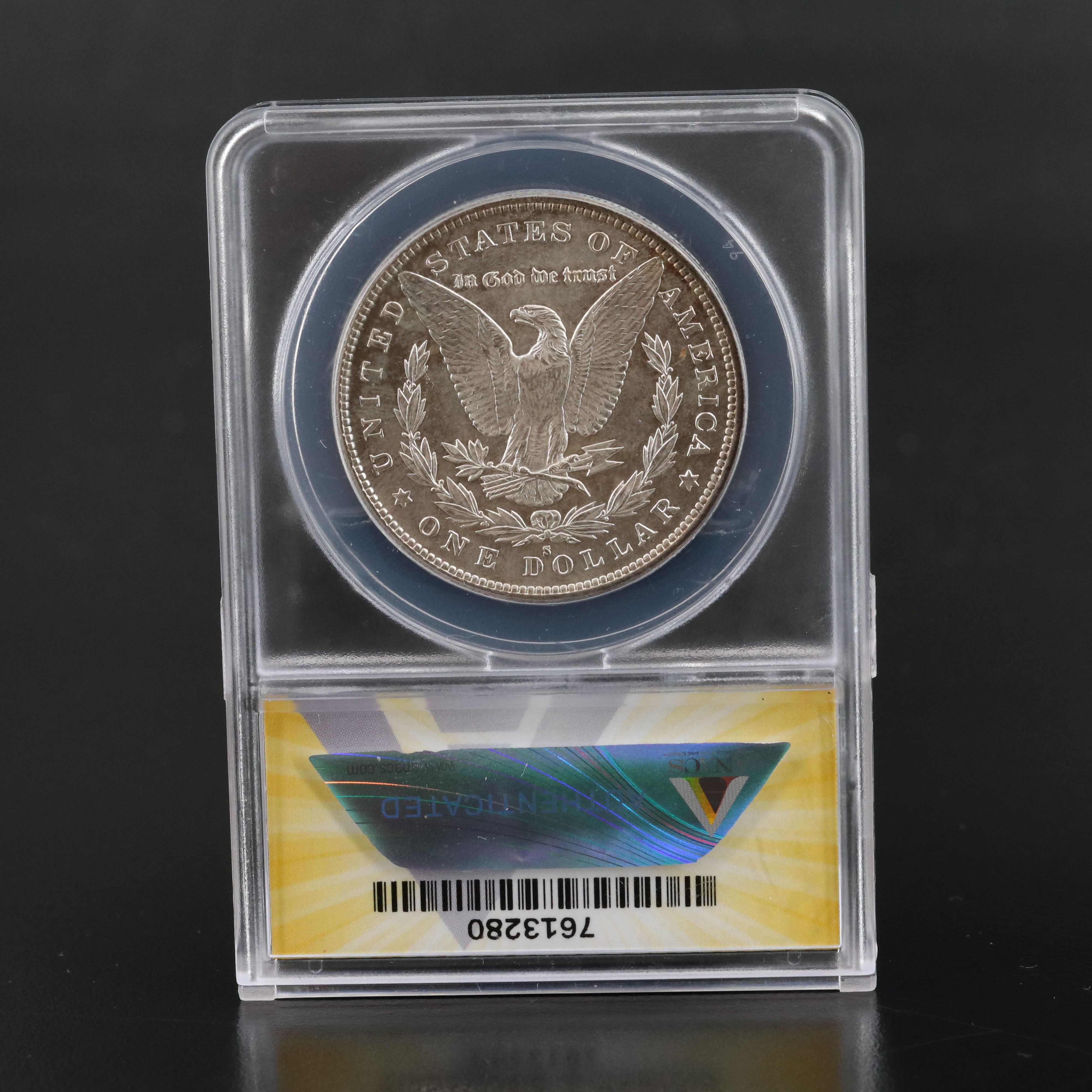 ANACS Graded MS64 1879-S Morgan Silver Dollar
