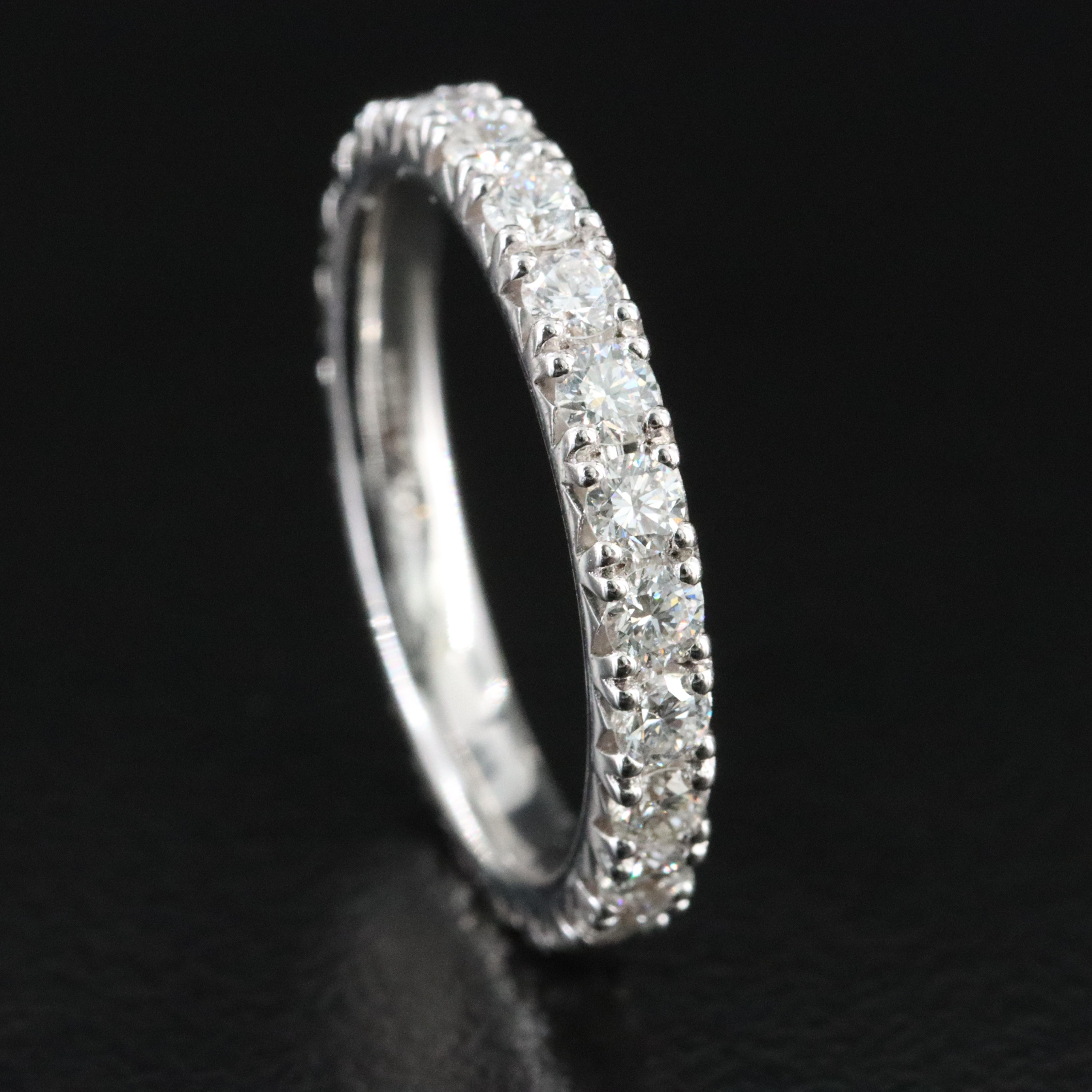 18K 1.29 CTW Diamond Eternity Band