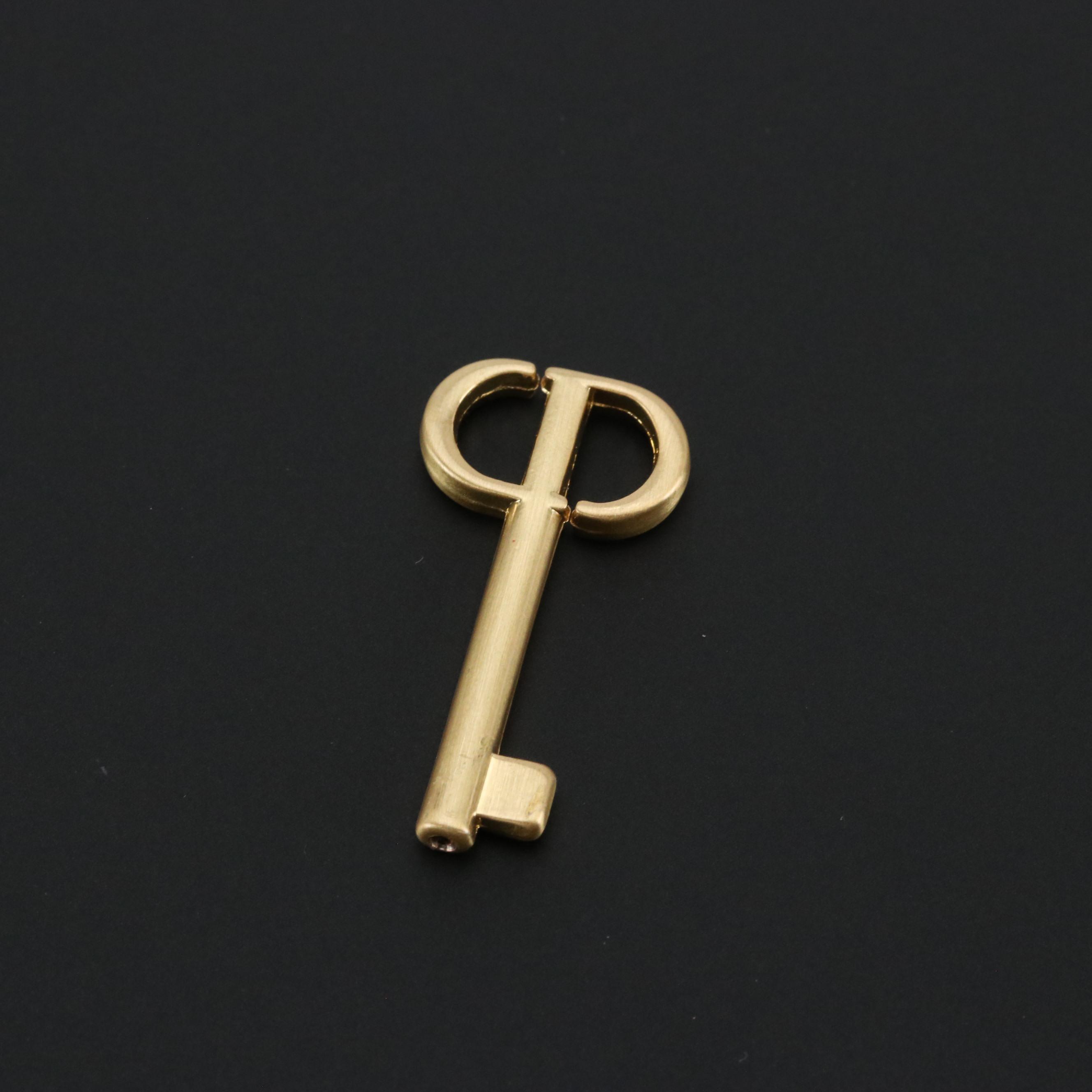 Dior Beauty Promotional Heart-Shaped Padlock Bag Charm, With Box