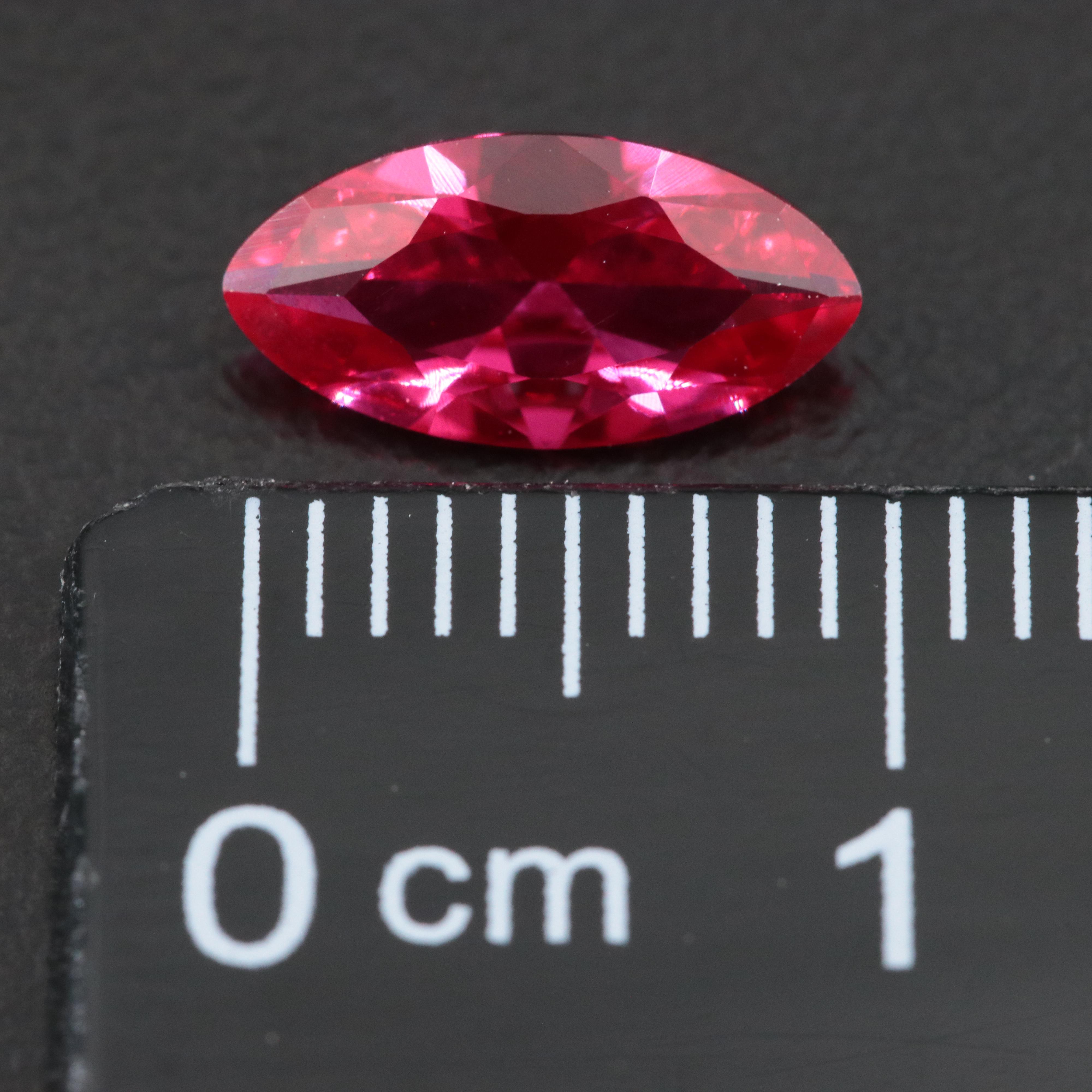 Loose 1.15 CT Lab Grown Ruby