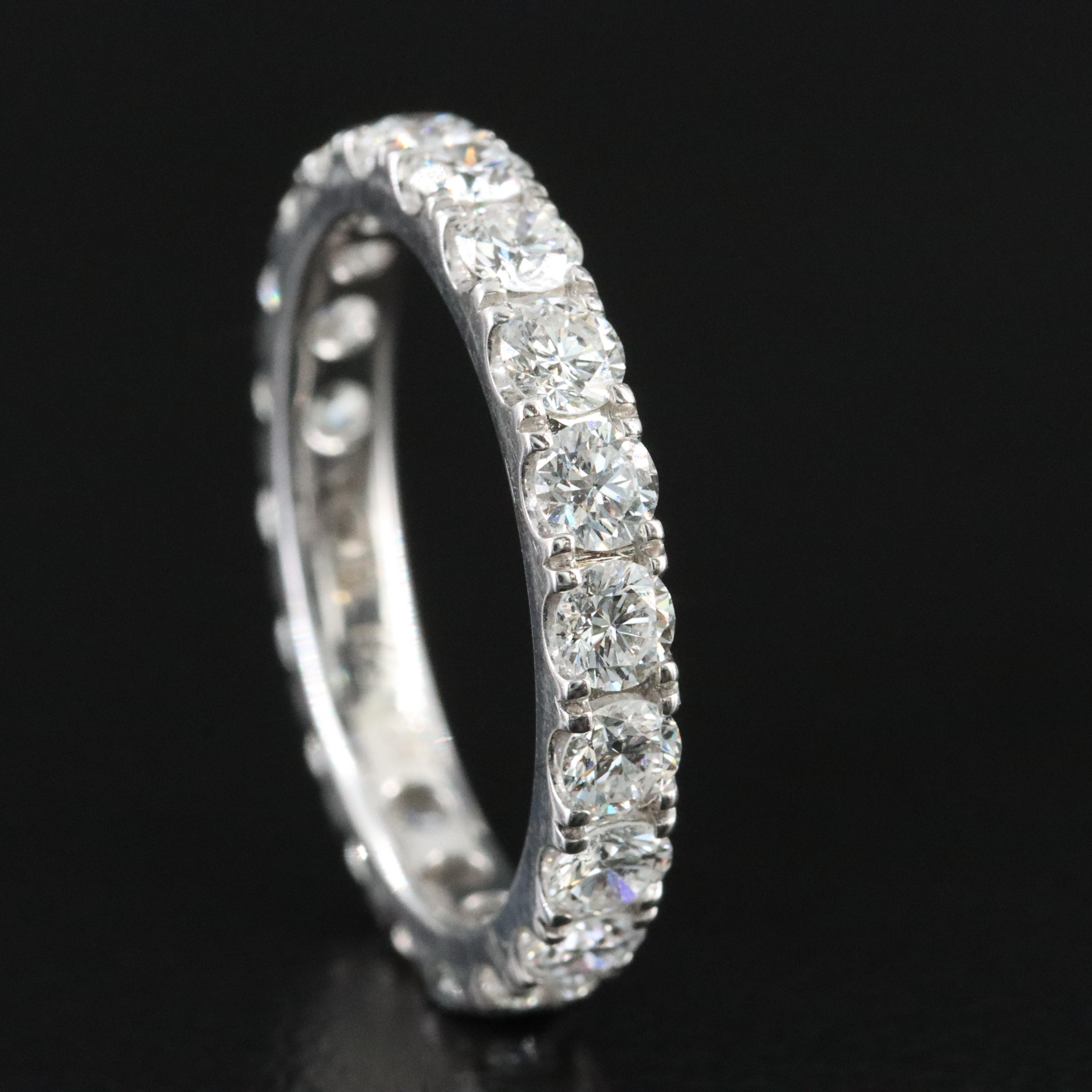 18K 1.70 CTW Diamond Eternity Band