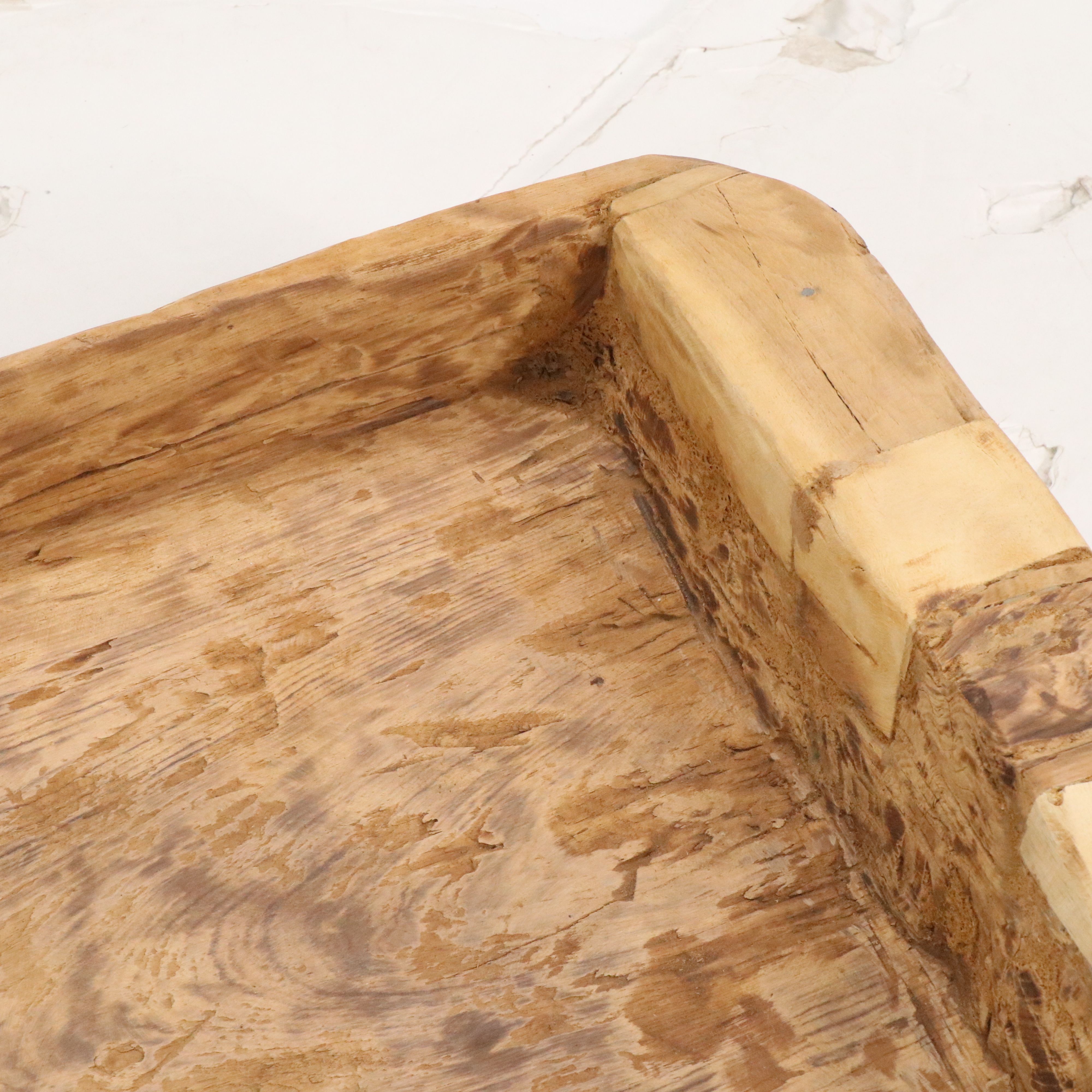 Primitive Carved Wood Cheese Maker's Board