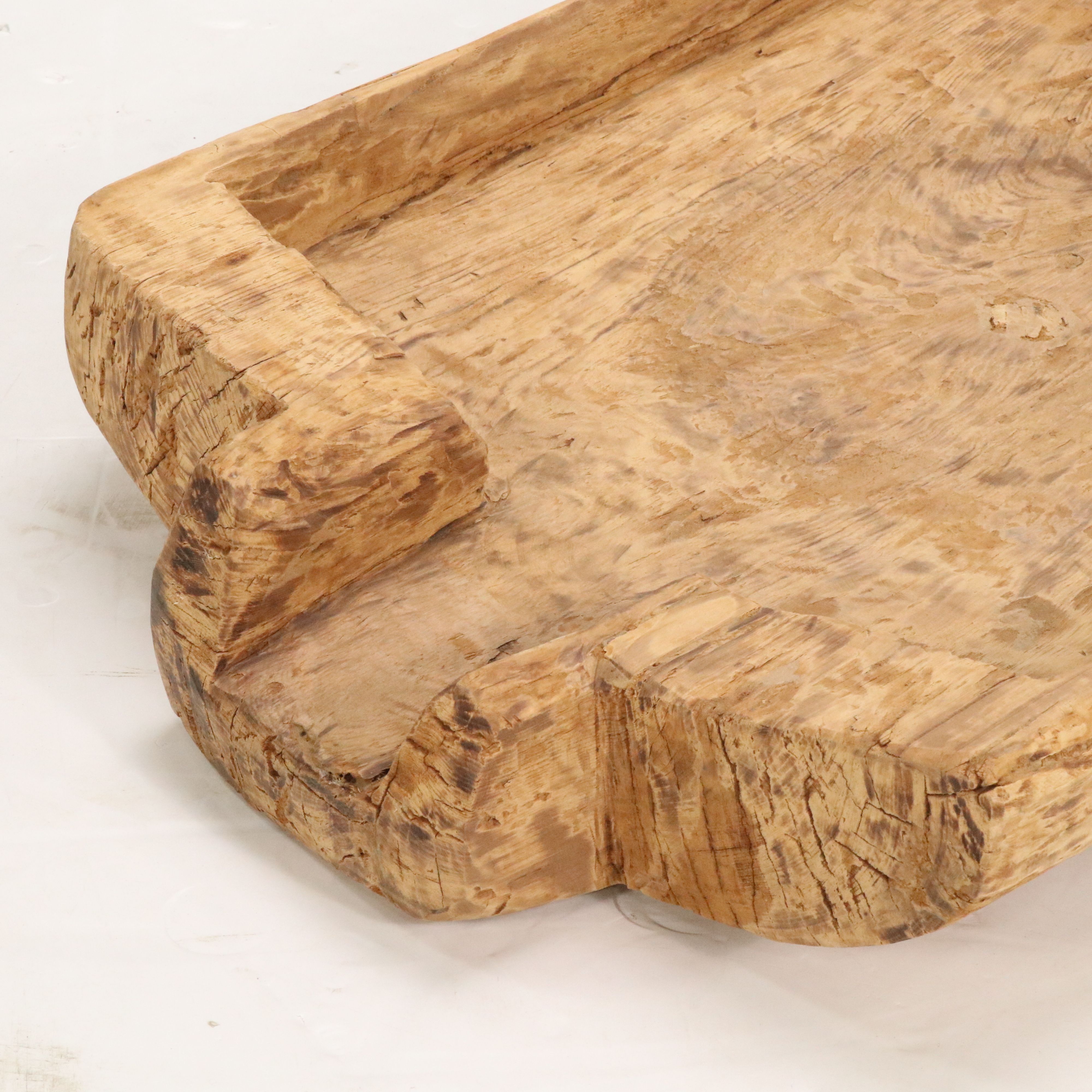 Primitive Carved Wood Cheese Maker's Board