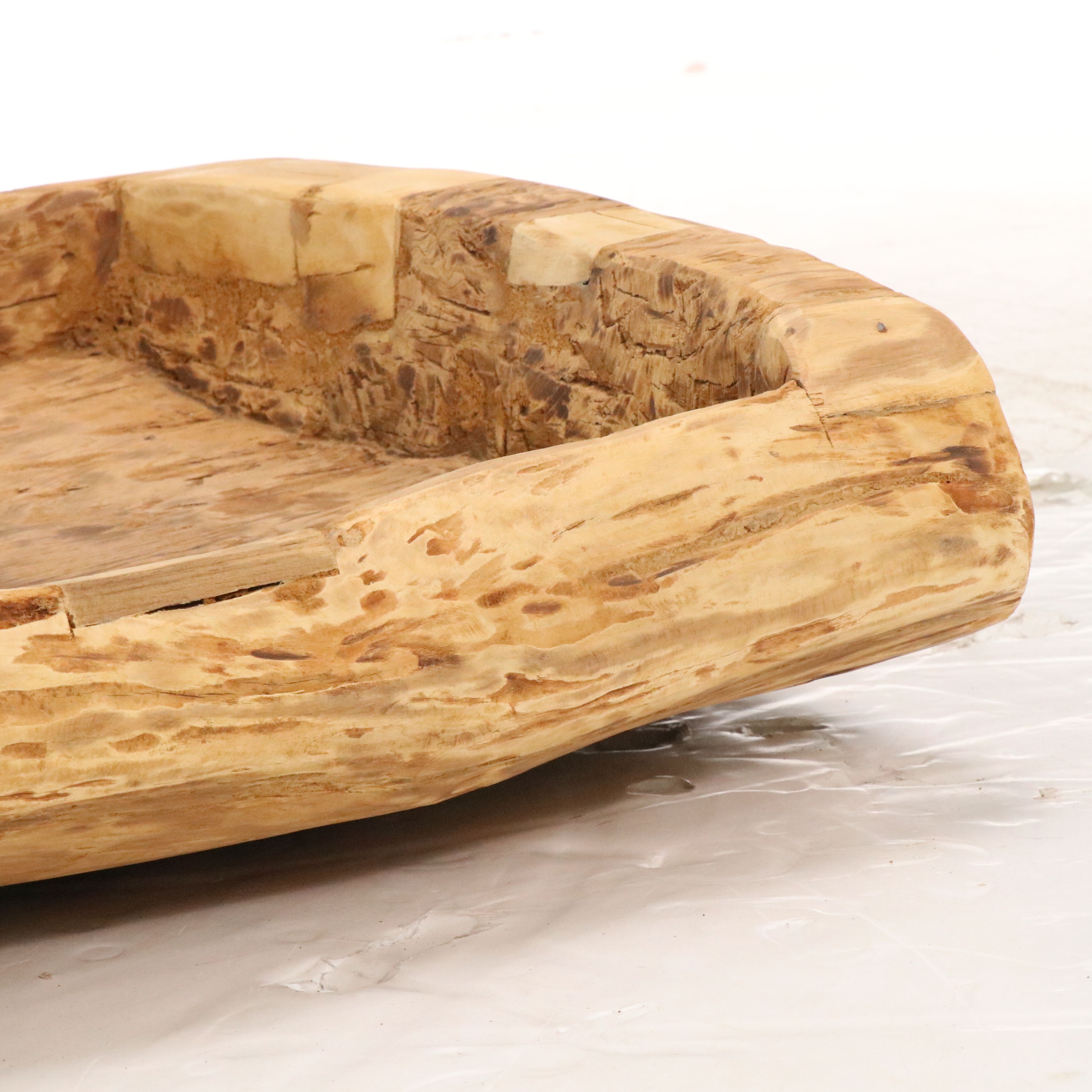 Primitive Carved Wood Cheese Maker's Board