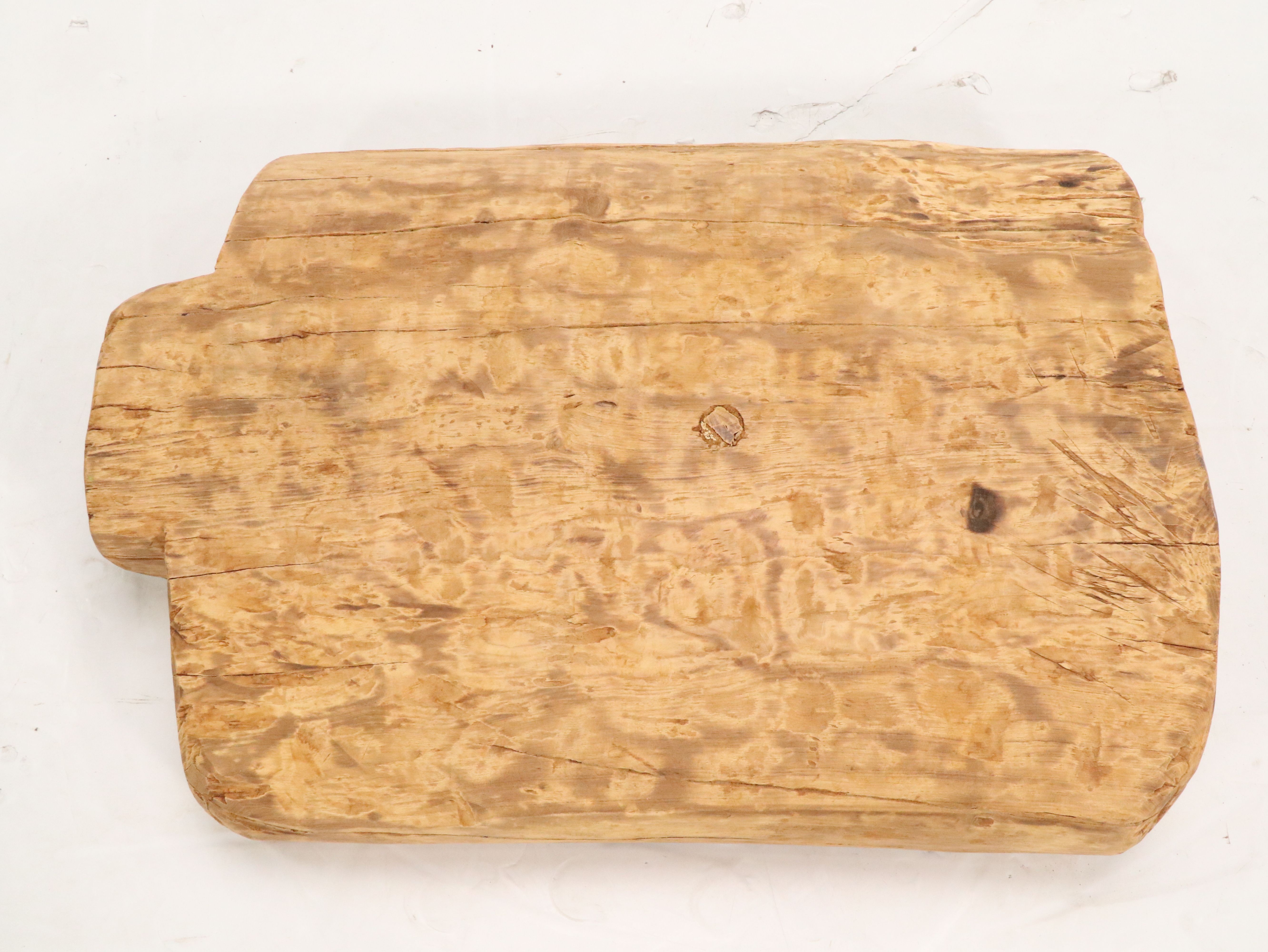 Primitive Carved Wood Cheese Maker's Board