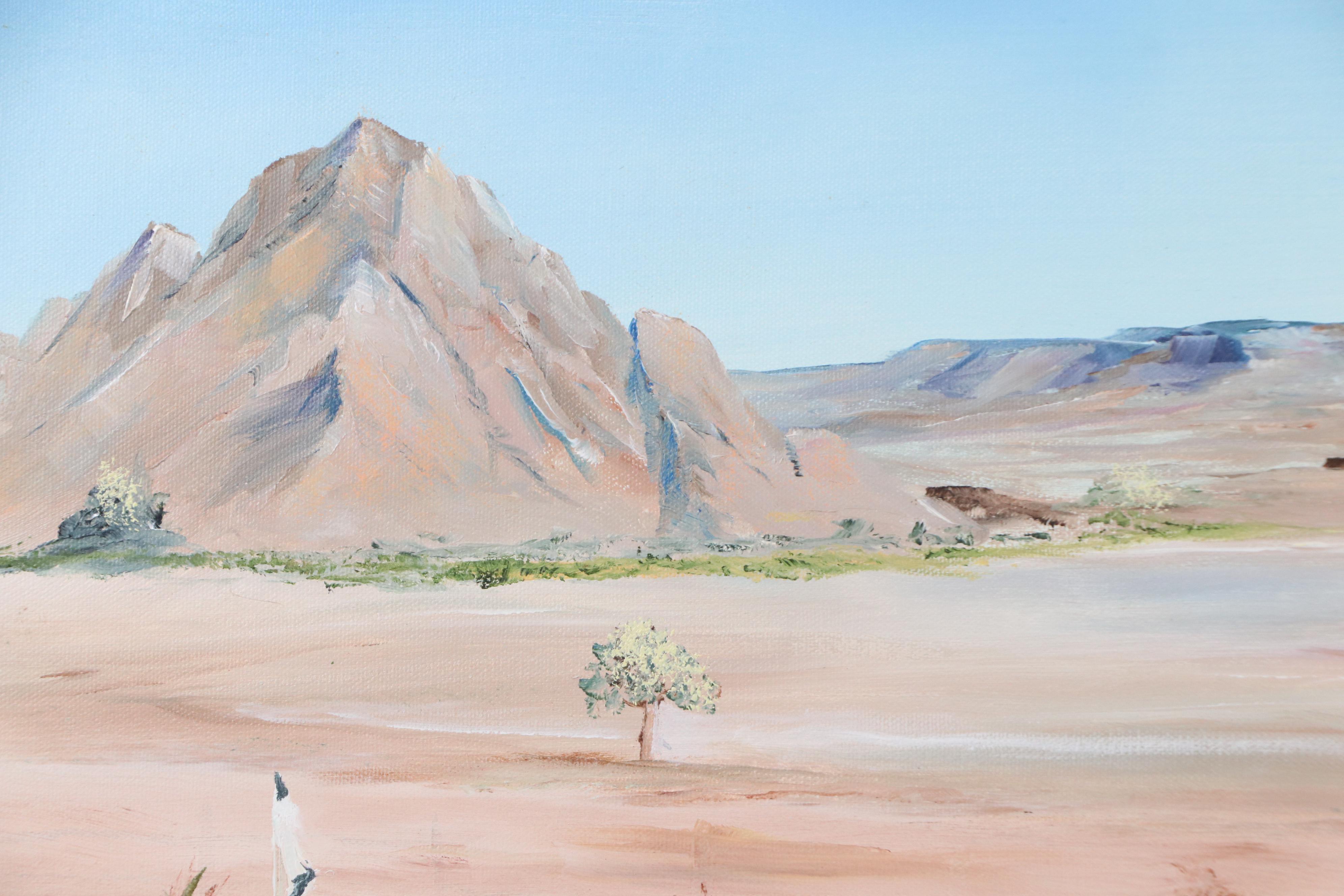 D. Hayes Golf Course Oil Painting "Almost an Ace!," 2002