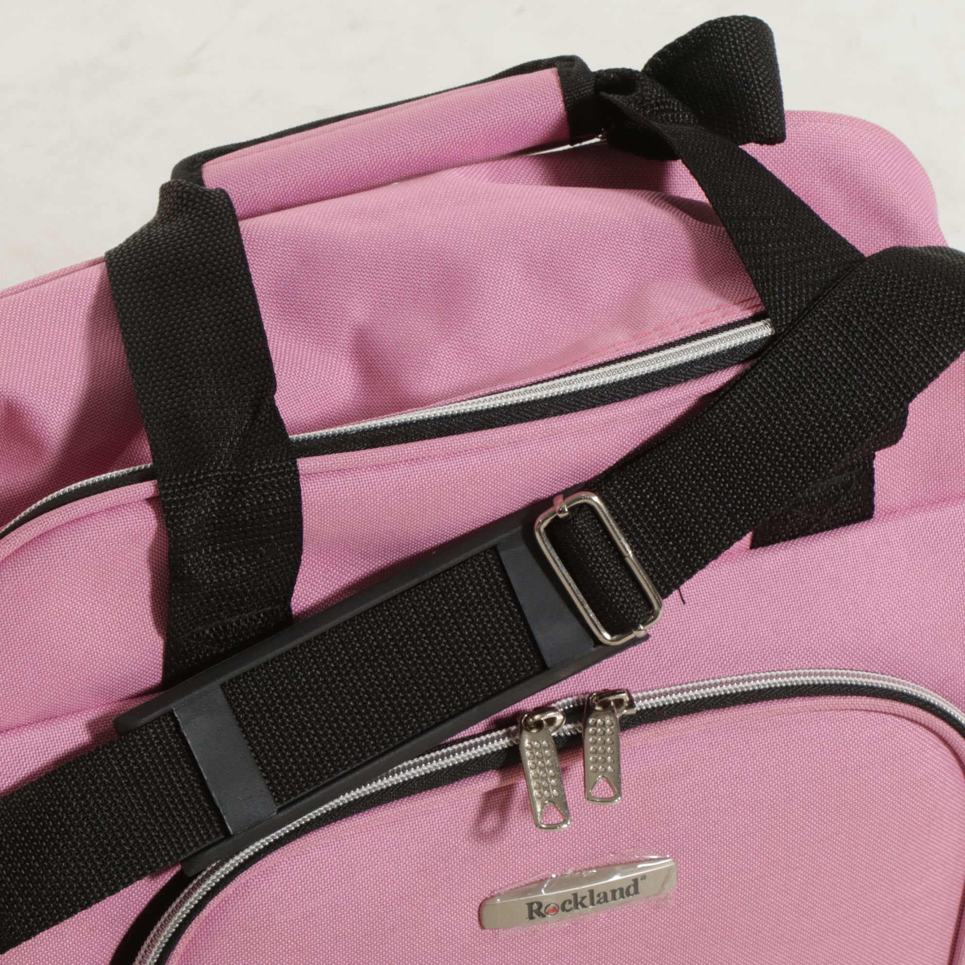 Rockland Pink Soft-Sided Luggage Set